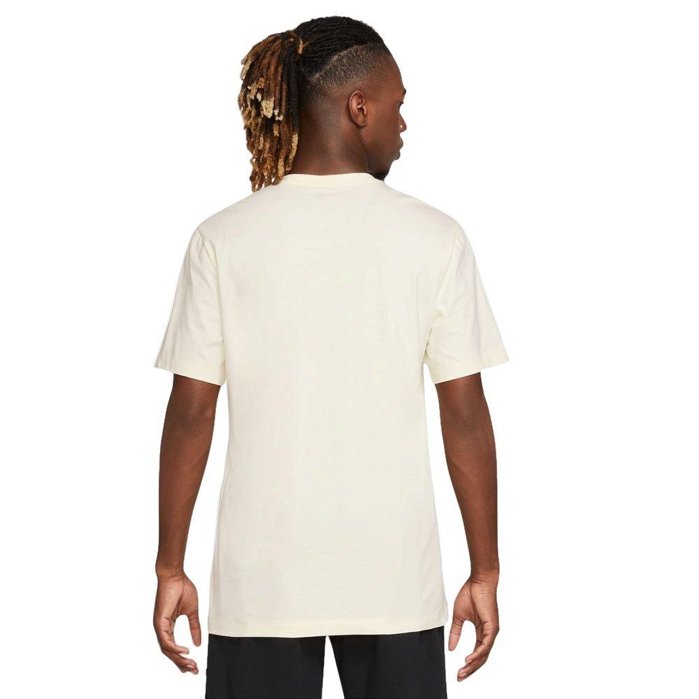 Nike Men's Sportswear Suede Front Graphic Tee - Coconut Milk - OFF-WHITE Thumbnail View 2