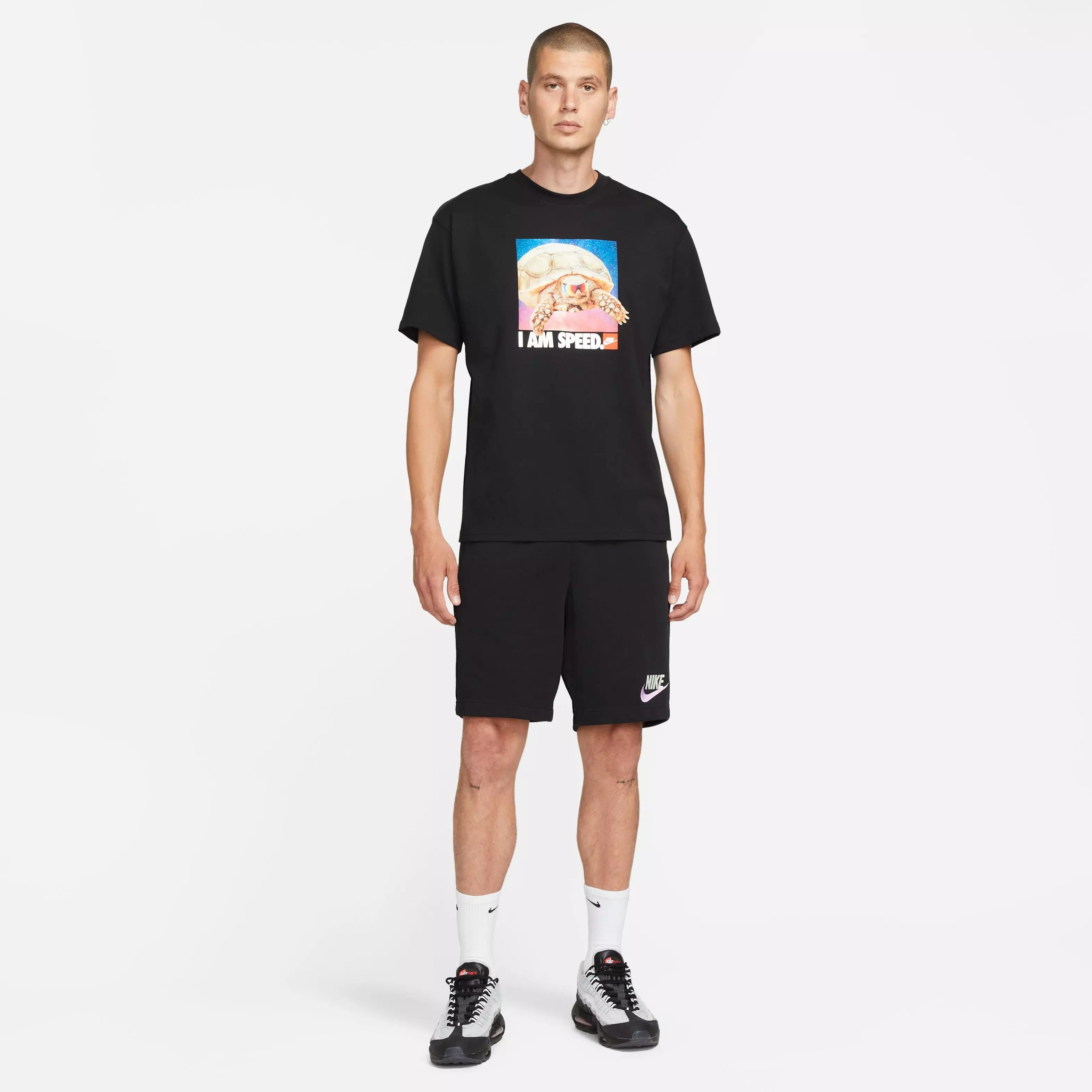 Nike Men's Sportswear Max90 Speed Turtle Tee - BLACK