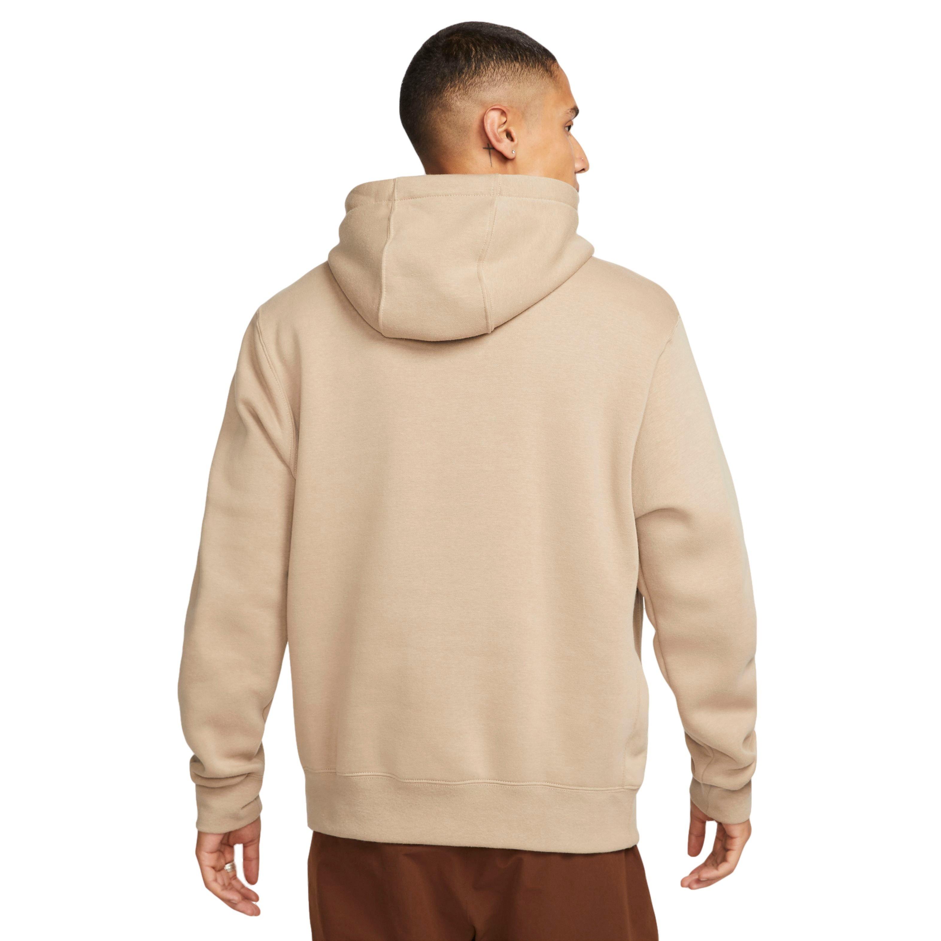 Khaki best sale nike hoodie