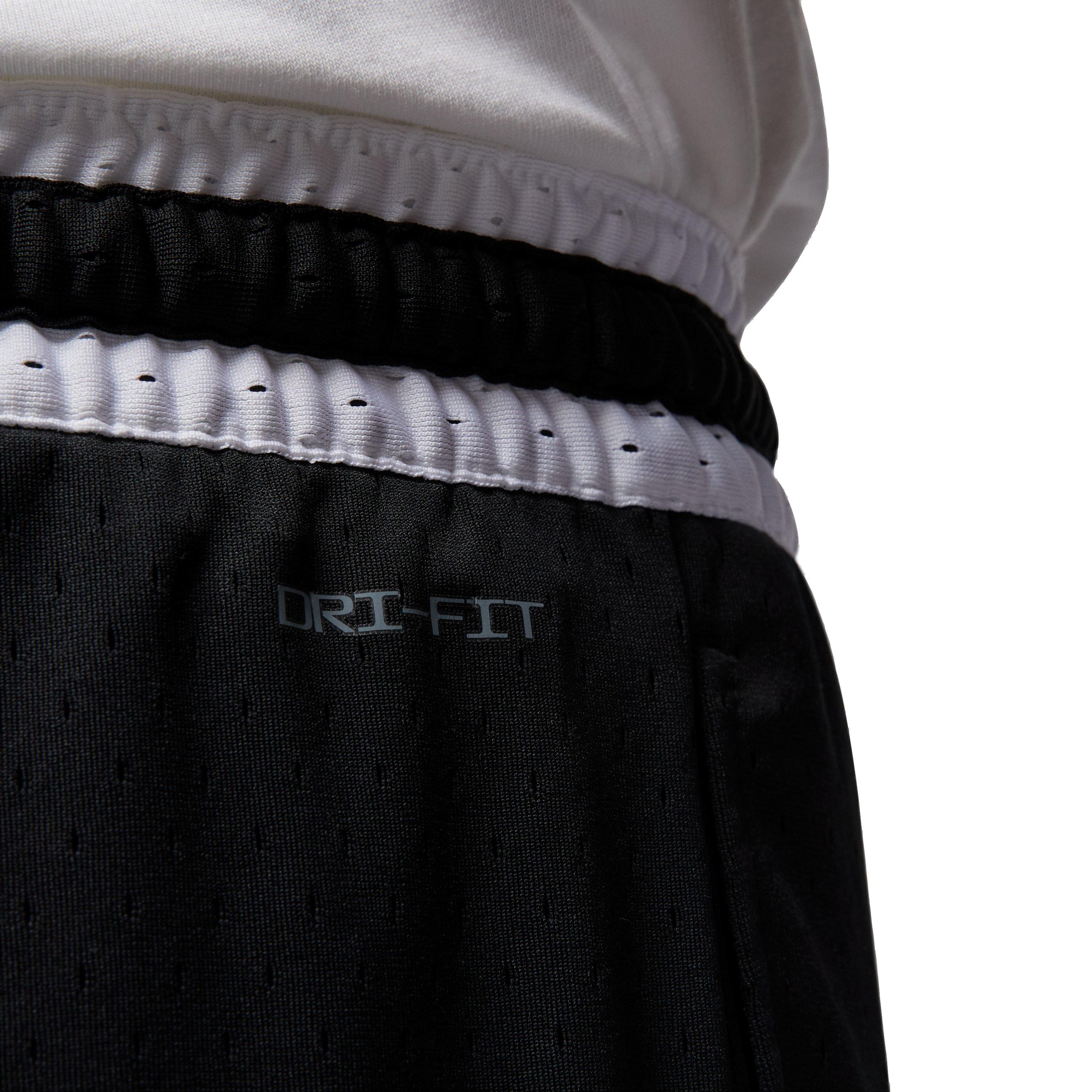 Jordan Men's Dri-FIT Sport Diamond Shorts - Black - BLACK/WHITE Thumbnail View 6