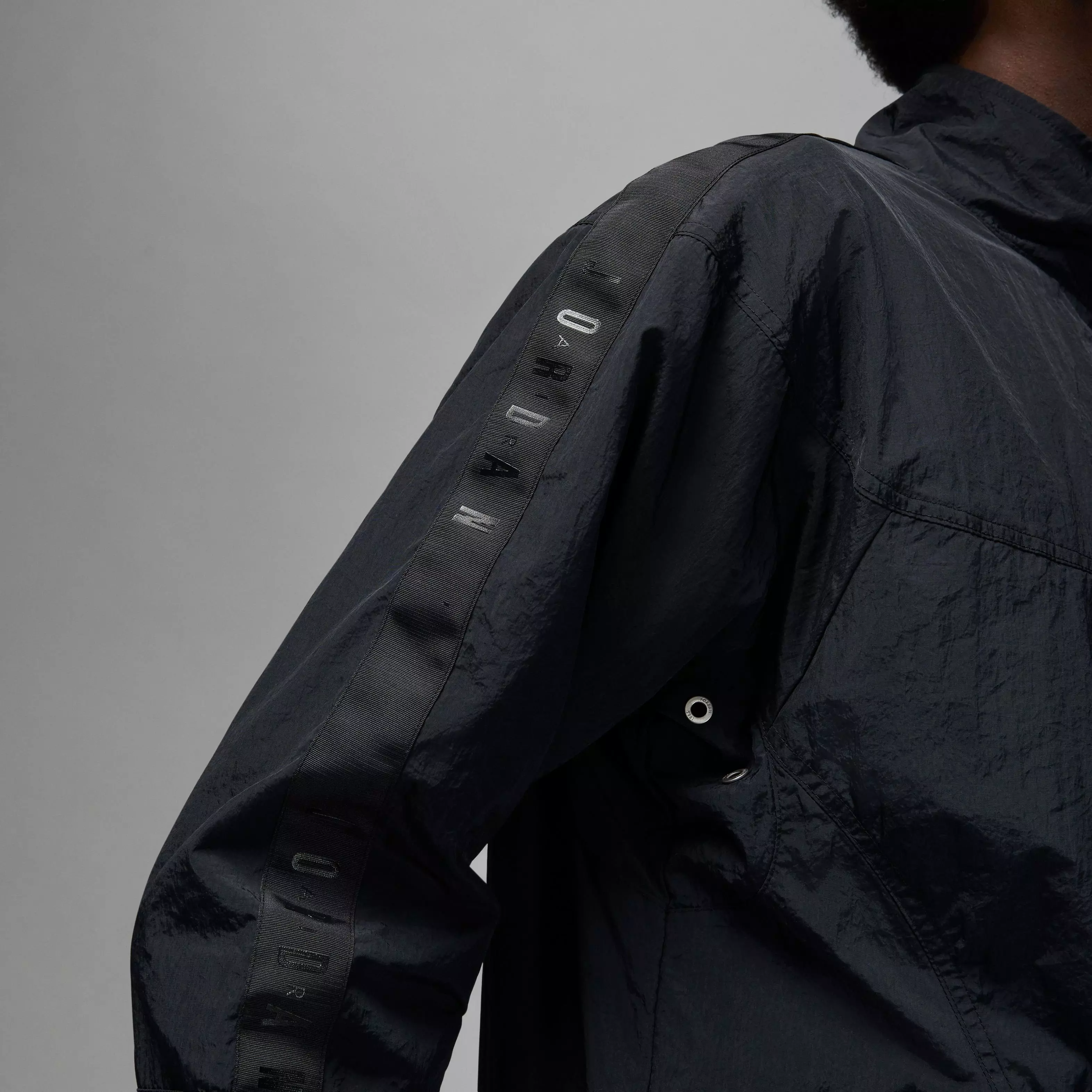 Jordan Men's Essentials Warmup Jacket-Black - BLACK