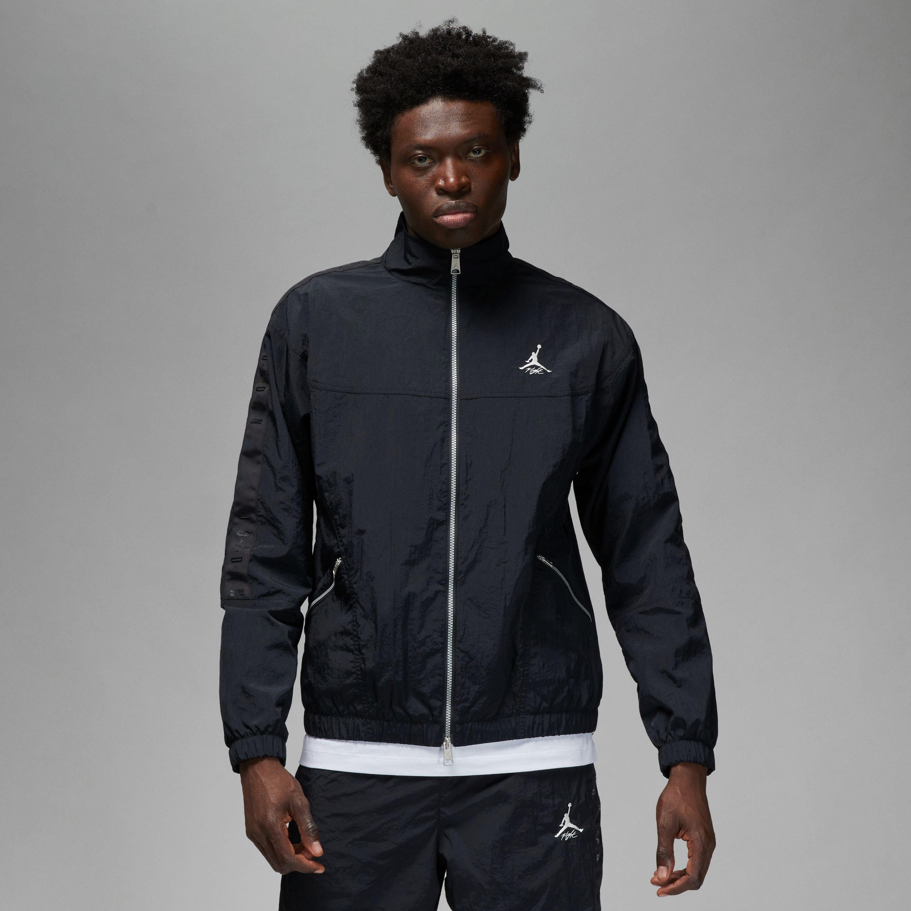 Jordan Men's Essentials Warmup Jacket-Black​