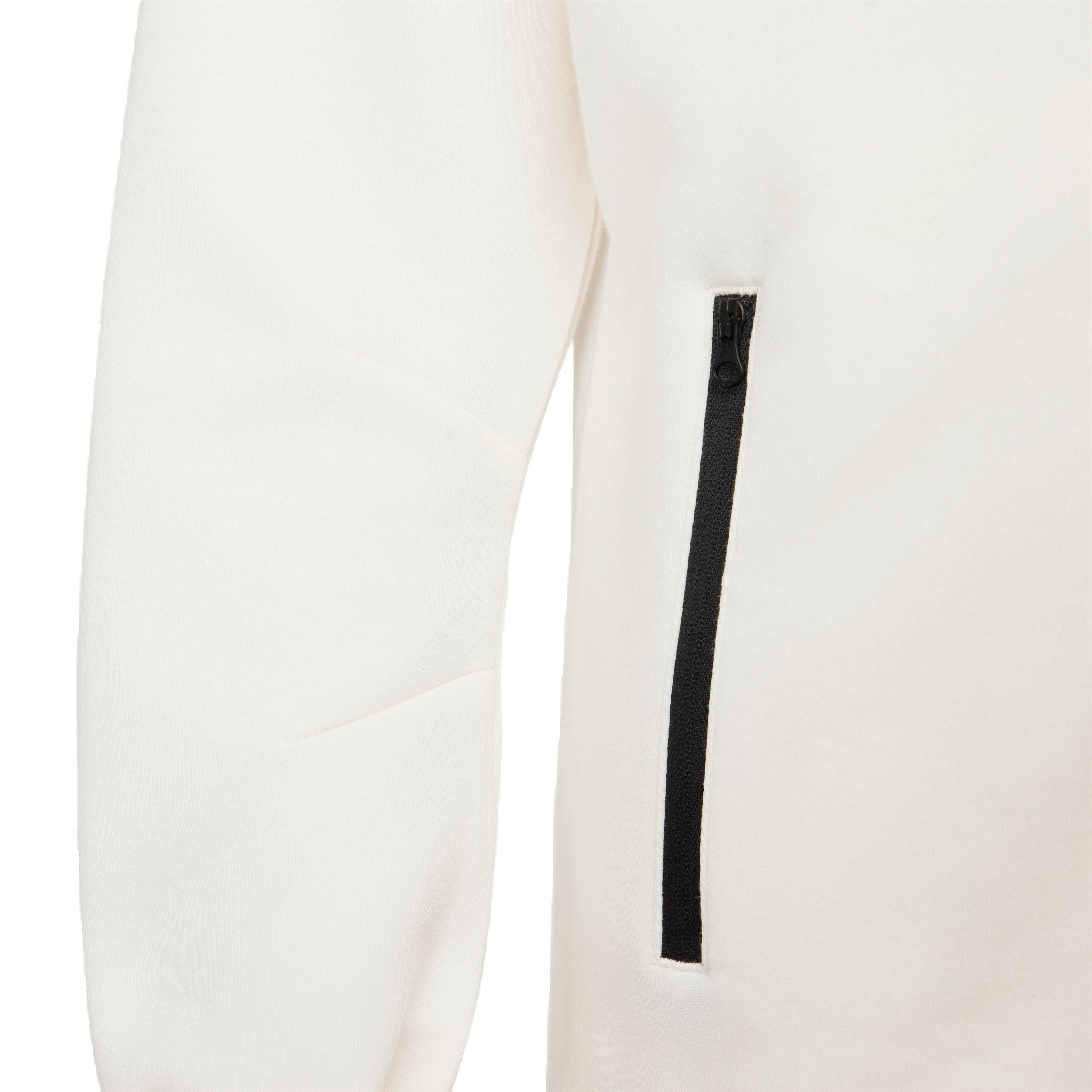 Nike Women's Sportswear Tech Fleece Windrunner Full-Zip Jacket-Ivory - IVORY Thumbnail View 5