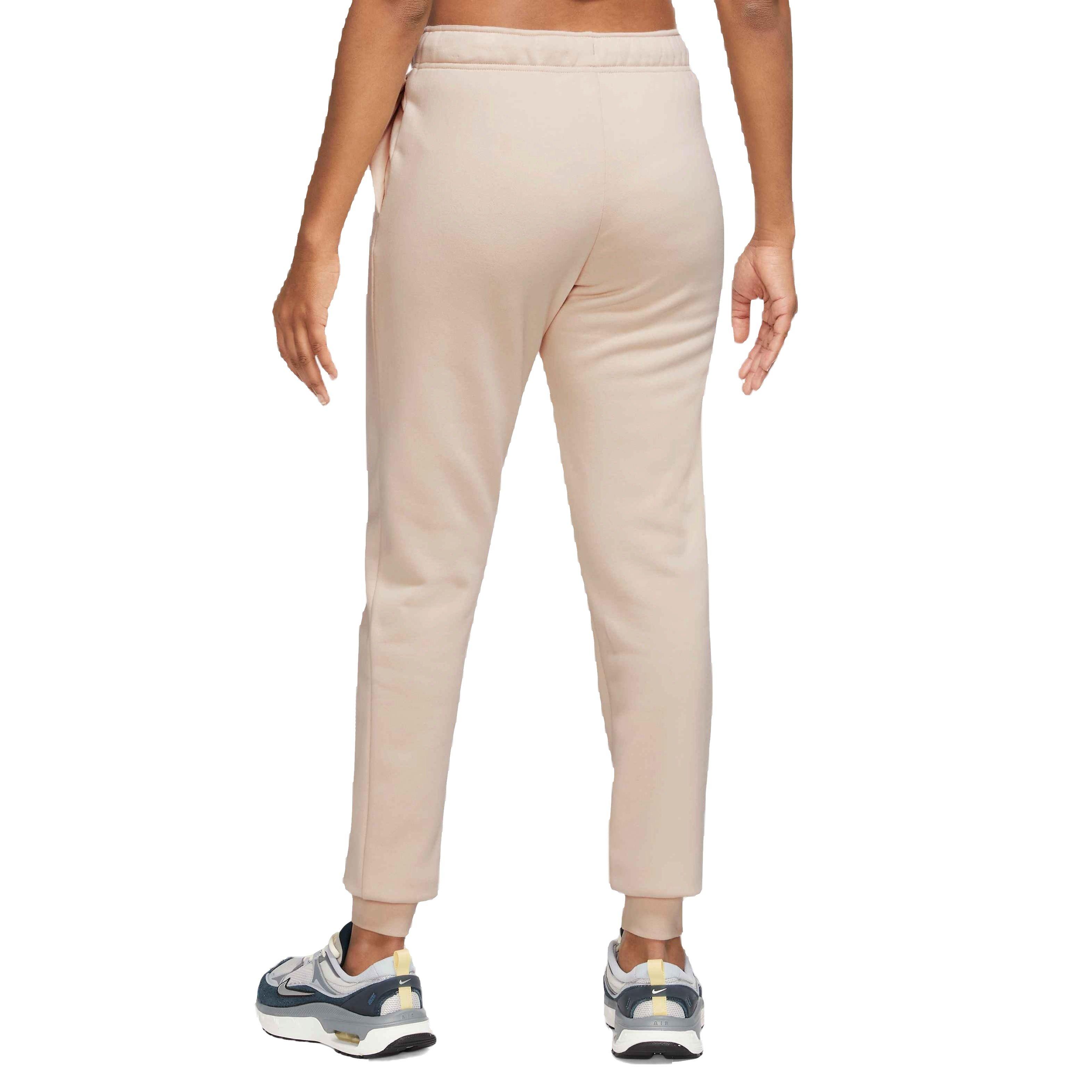 Nike Sportswear Club Fleece Mid-Rise Women's Cream Joggers