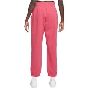 Nike Women's Sportswear Phoenix Fleece High-Rise Fleece Oversized Pants - Light Fusion Red
