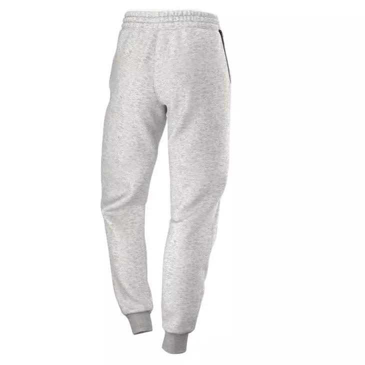 Nike Women's Sportswear Tech Fleece Mid-Rise Joggers-Lt Grey - LT GREY