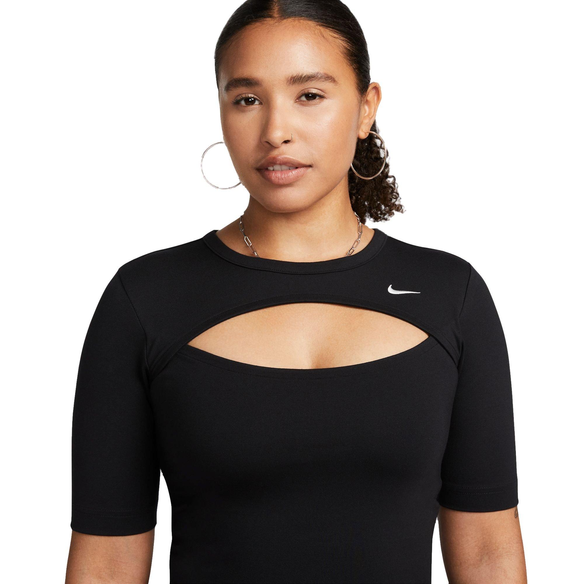 Nike cut out store top