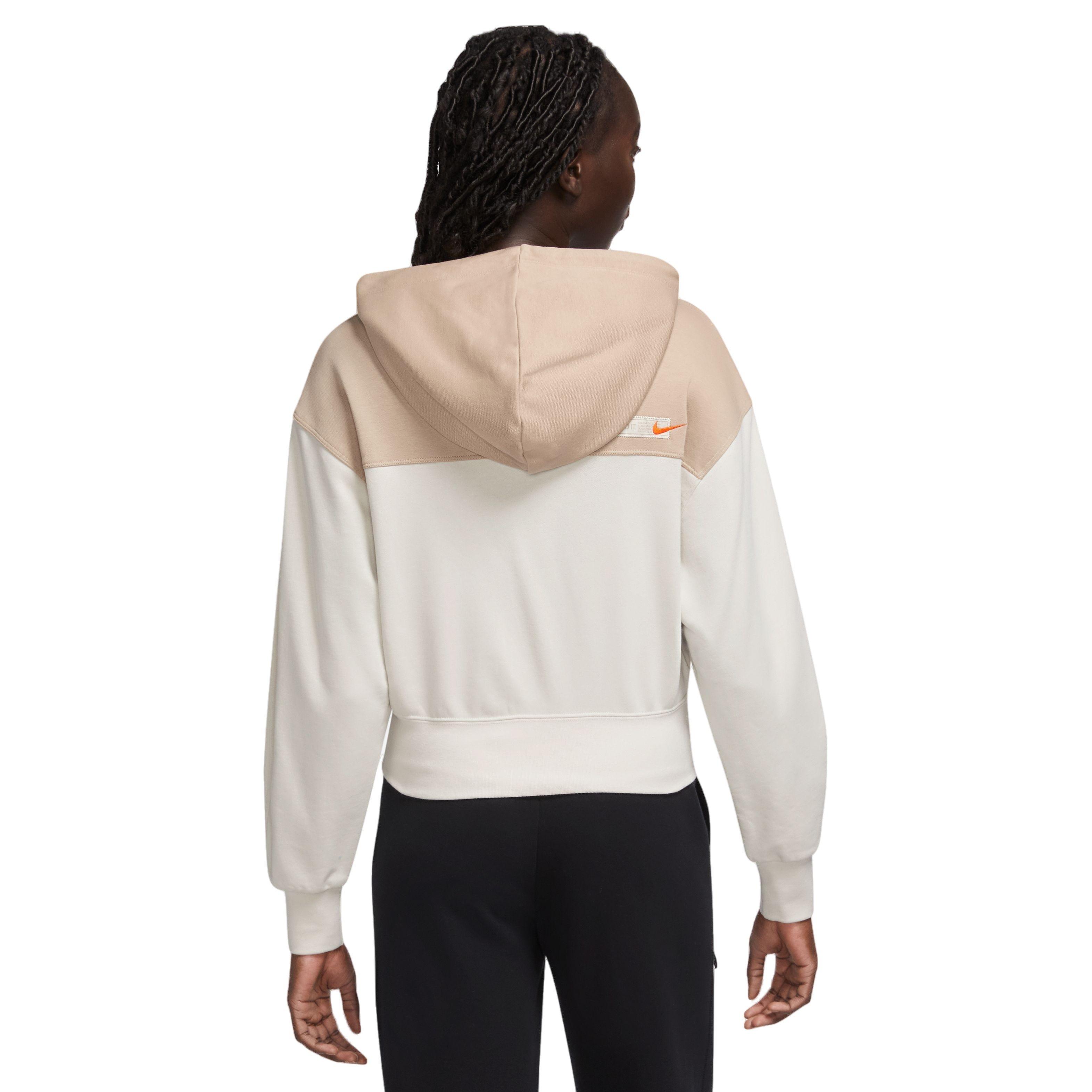 Nike Sportswear City Utility Fleece Full-Zip Women's Tan Jacket