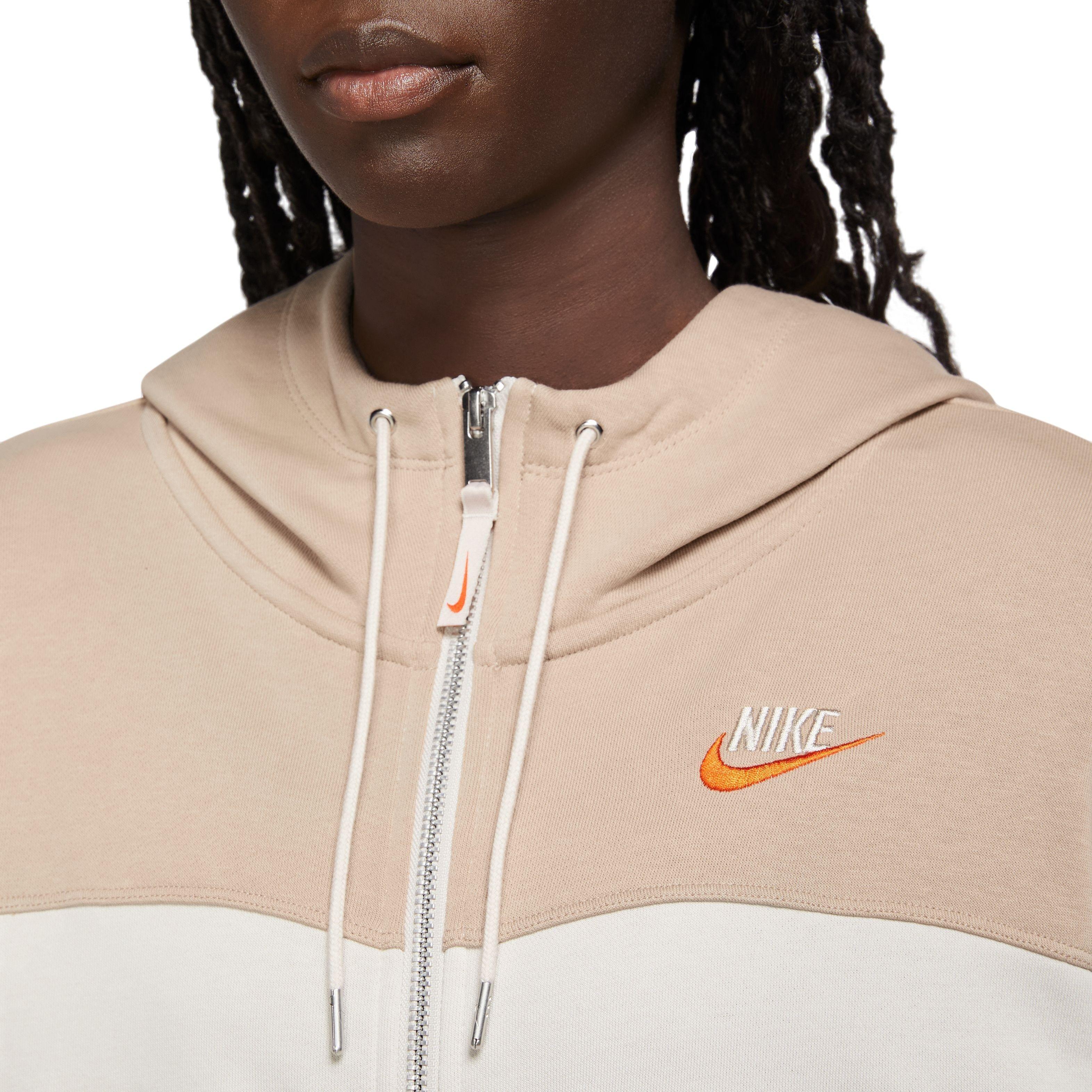 Nike sportswear heritage full zip hoodie hot sale