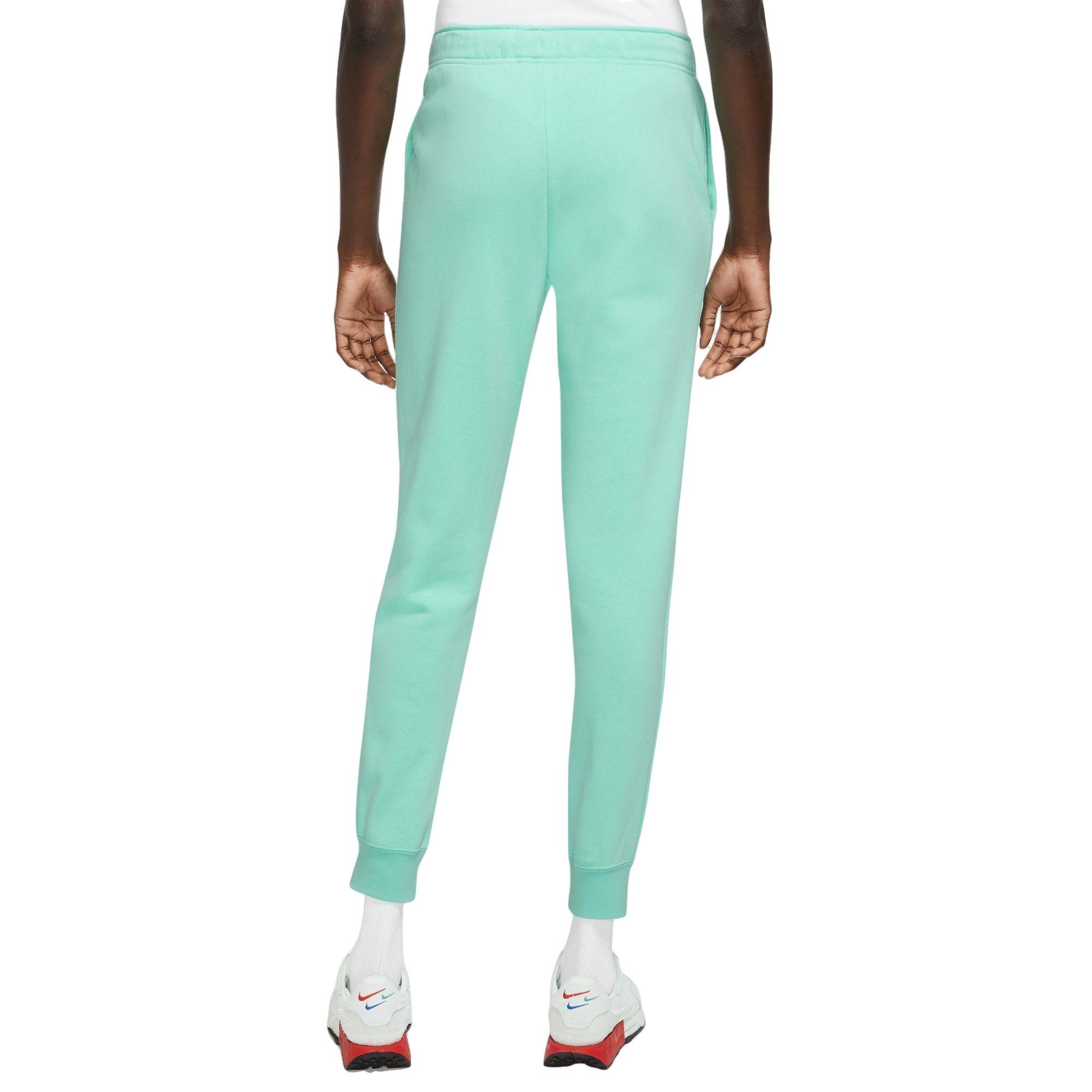 Nike Women's Club Fleece Standard Mid-Rise Sweatpants - Emerald Rise -  Hibbett