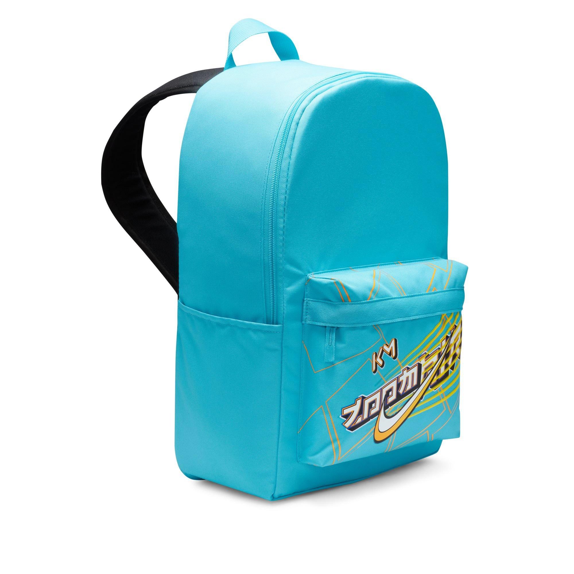 Nike Big Kids' Kylian Mbapp&eacute; Backpack - BLUE/WHITE Thumbnail View 3