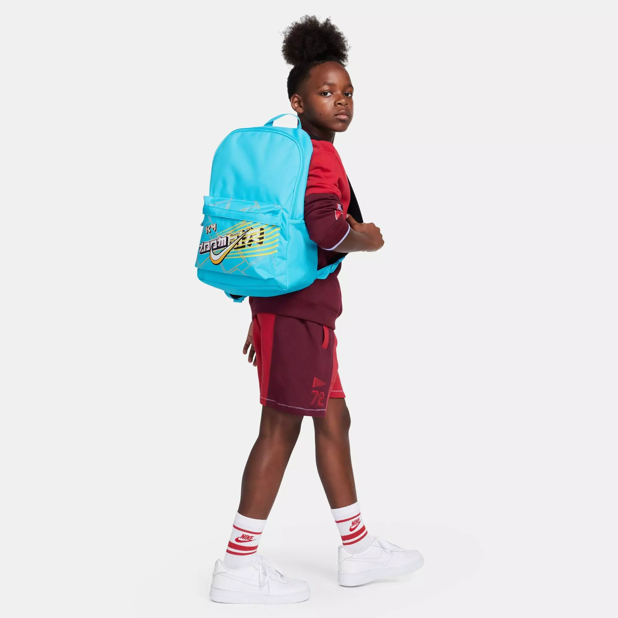 Nike Big Kids' Kylian Mbapp&eacute; Backpack - BLUE/WHITE