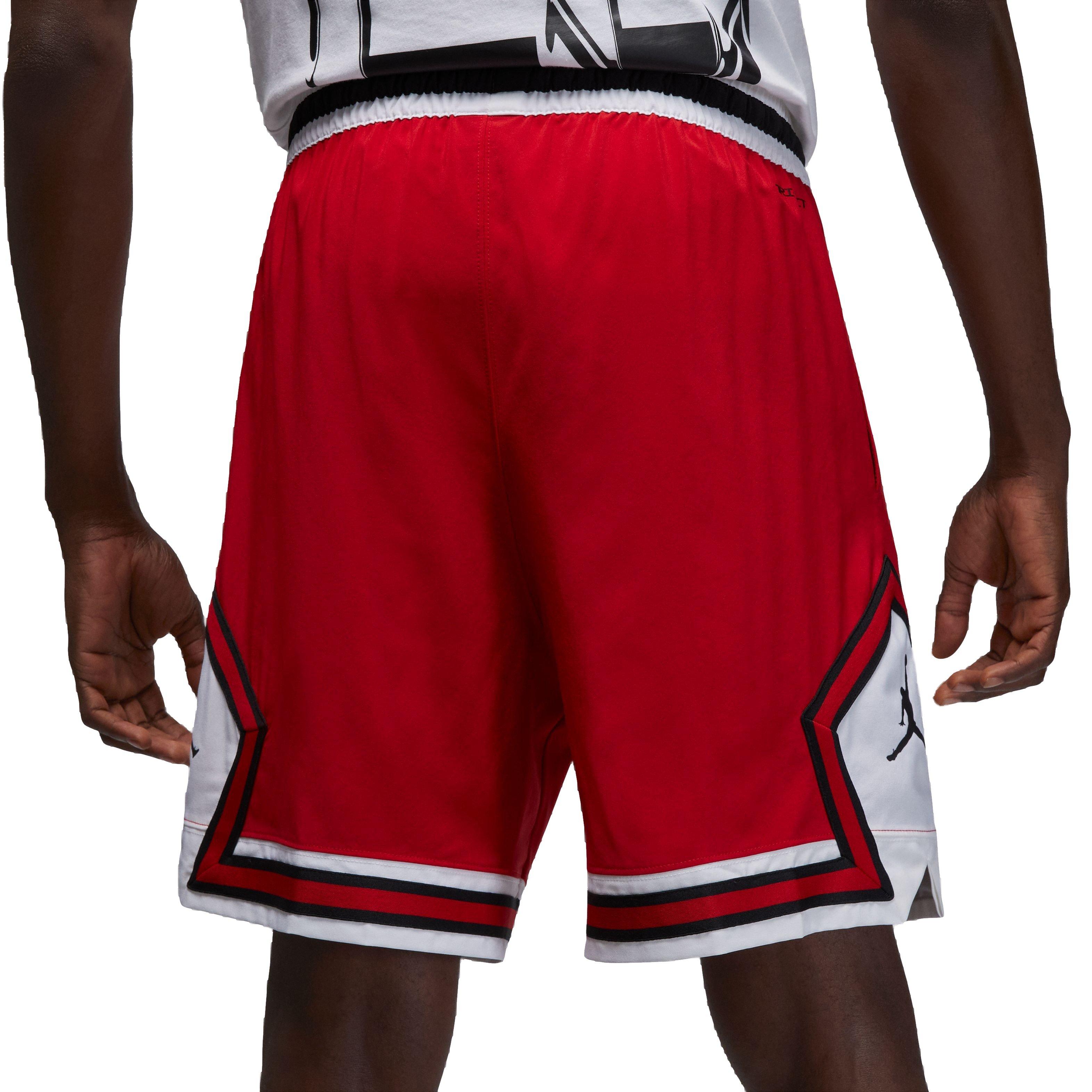 Jordan Men's Dri-FIT Sport Woven Diamond Shorts - Red/Black - RED/BLACK Thumbnail View 2