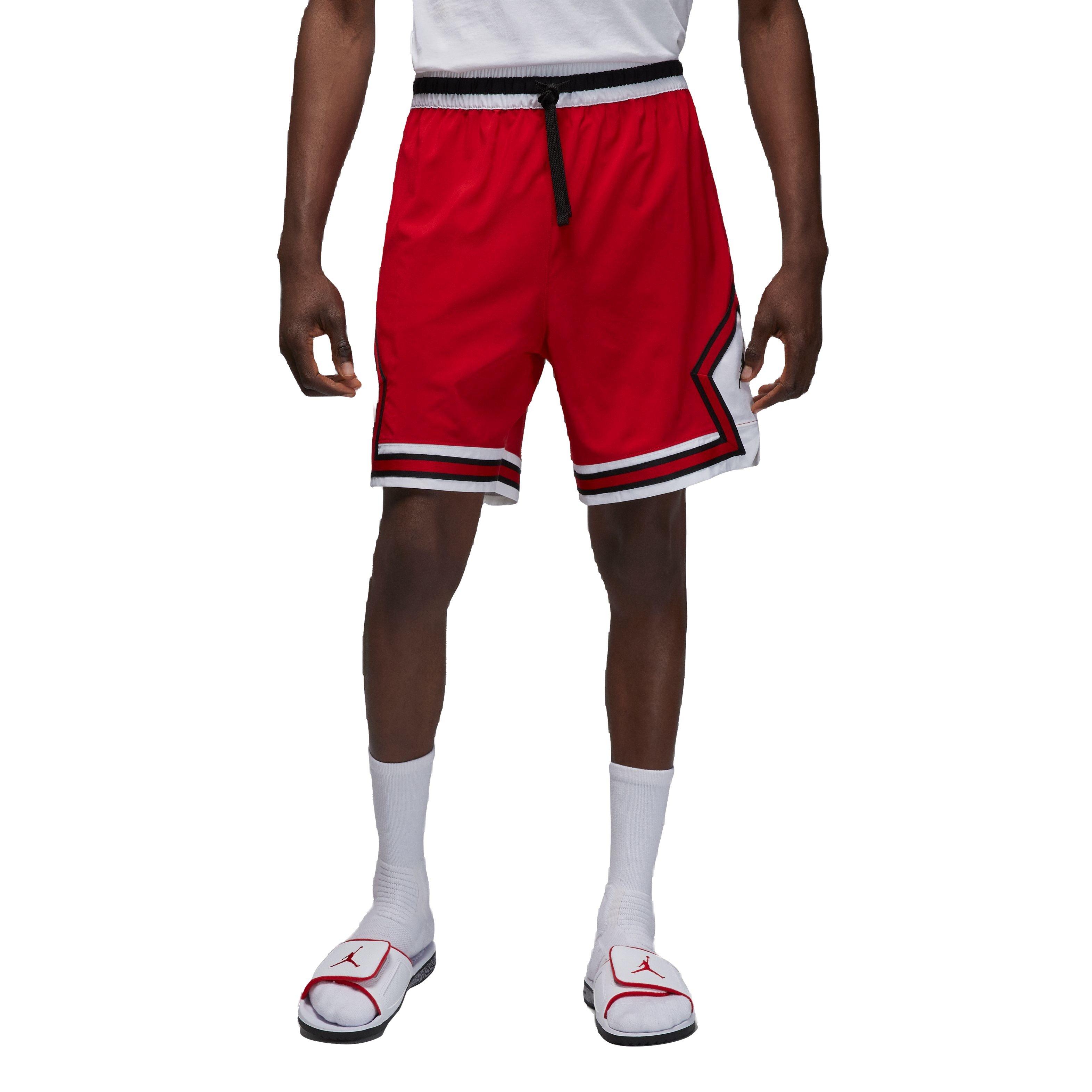 Jordan Men's Dri-FIT Sport Woven Diamond Shorts - Red/Black - RED/BLACK Thumbnail View 3