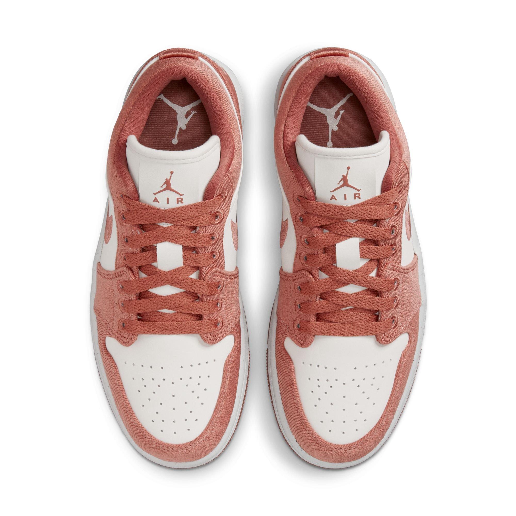 Jordan 1 Low SE Peach Canvas Women s Shoe Hibbett