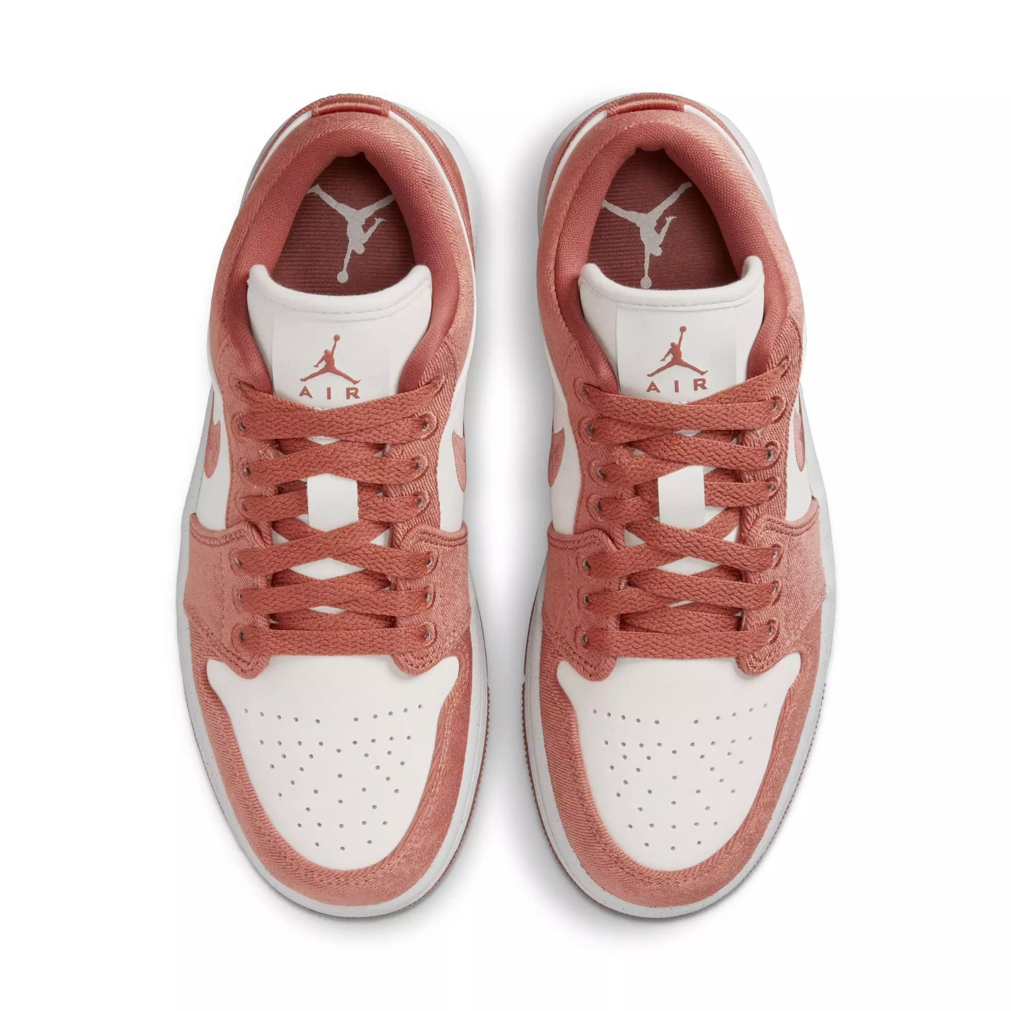 Jordan 1 Low SE "Peach Canvas" Women's Shoe - ORANGE/WHITE