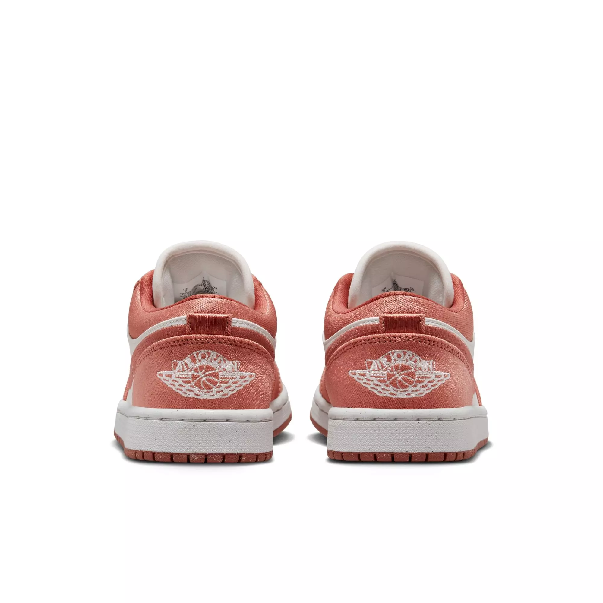 Jordan 1 Low SE "Peach Canvas" Women's Shoe - ORANGE/WHITE