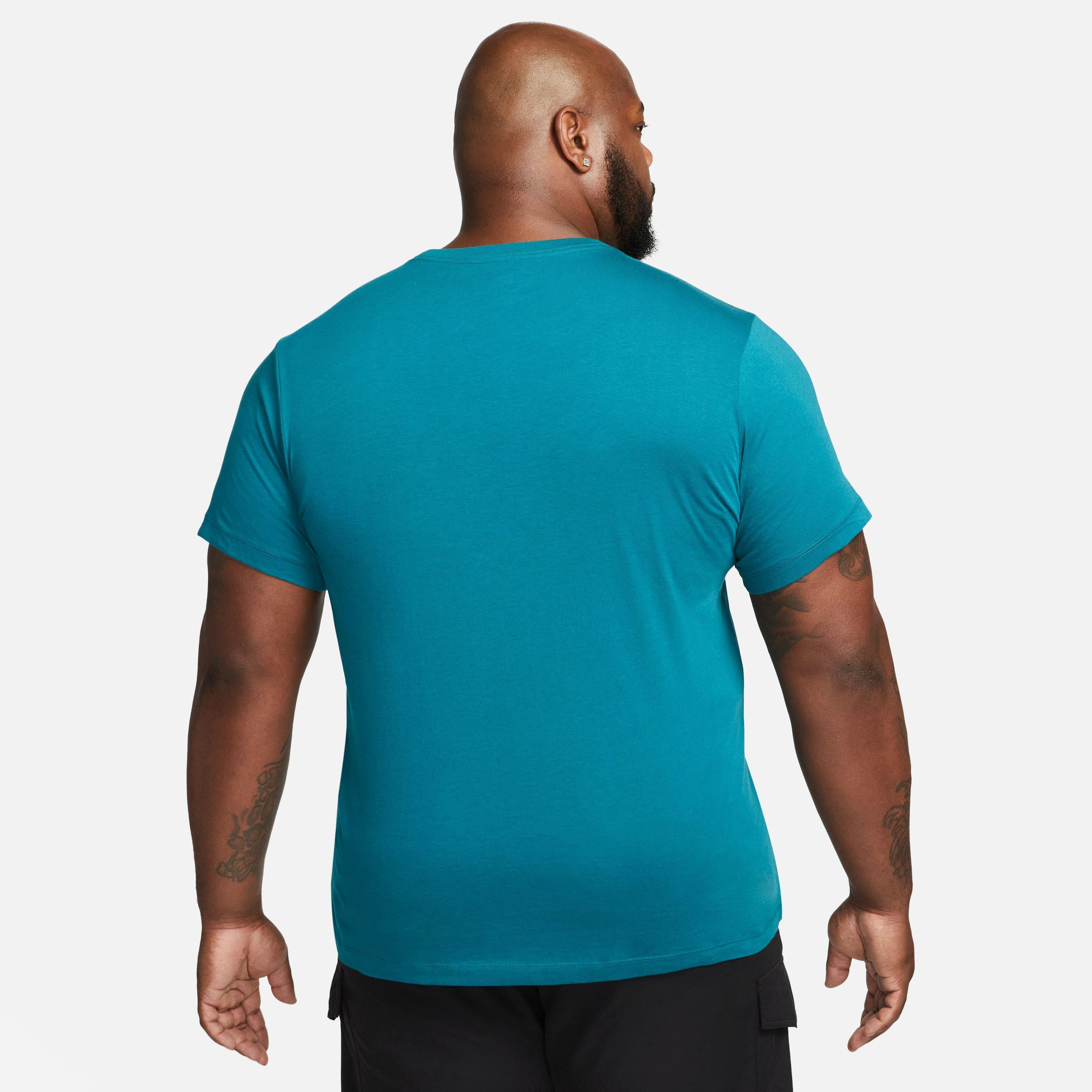 Nike Men's Sportswear Club Tee-Teal - TEAL Thumbnail View 12