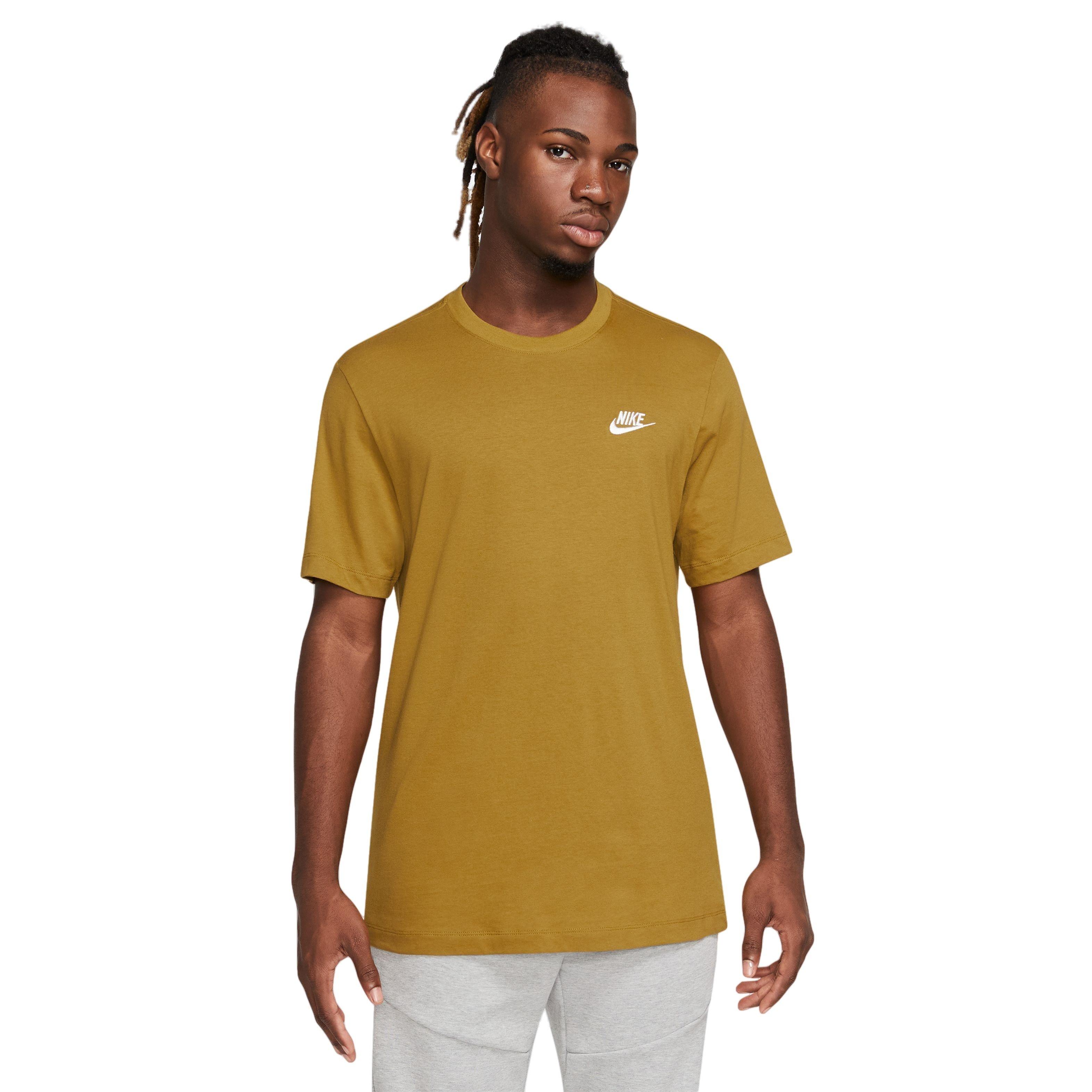 Nike Men's Sportswear Tee-Khaki - KHAKI Thumbnail View 1