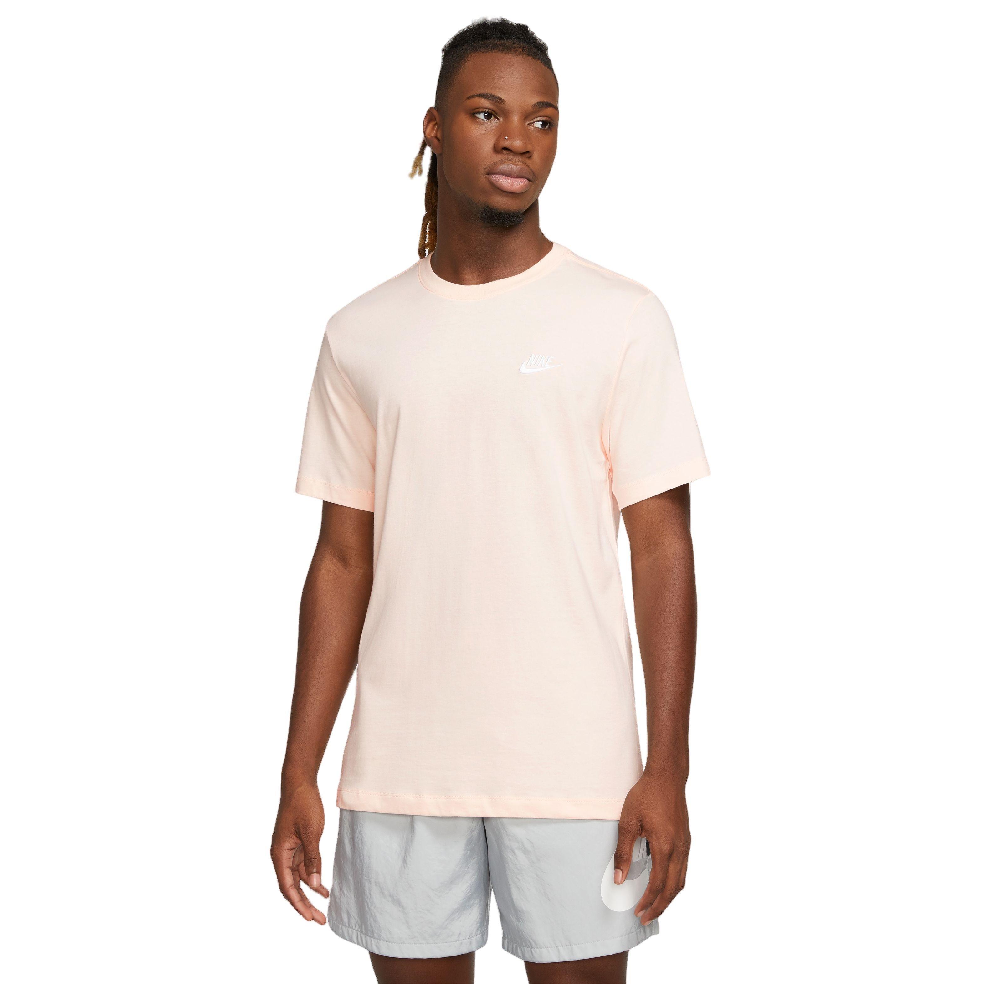 Nike Men's Sportswear Tee-Lt Pink - LT PINK Thumbnail View 1