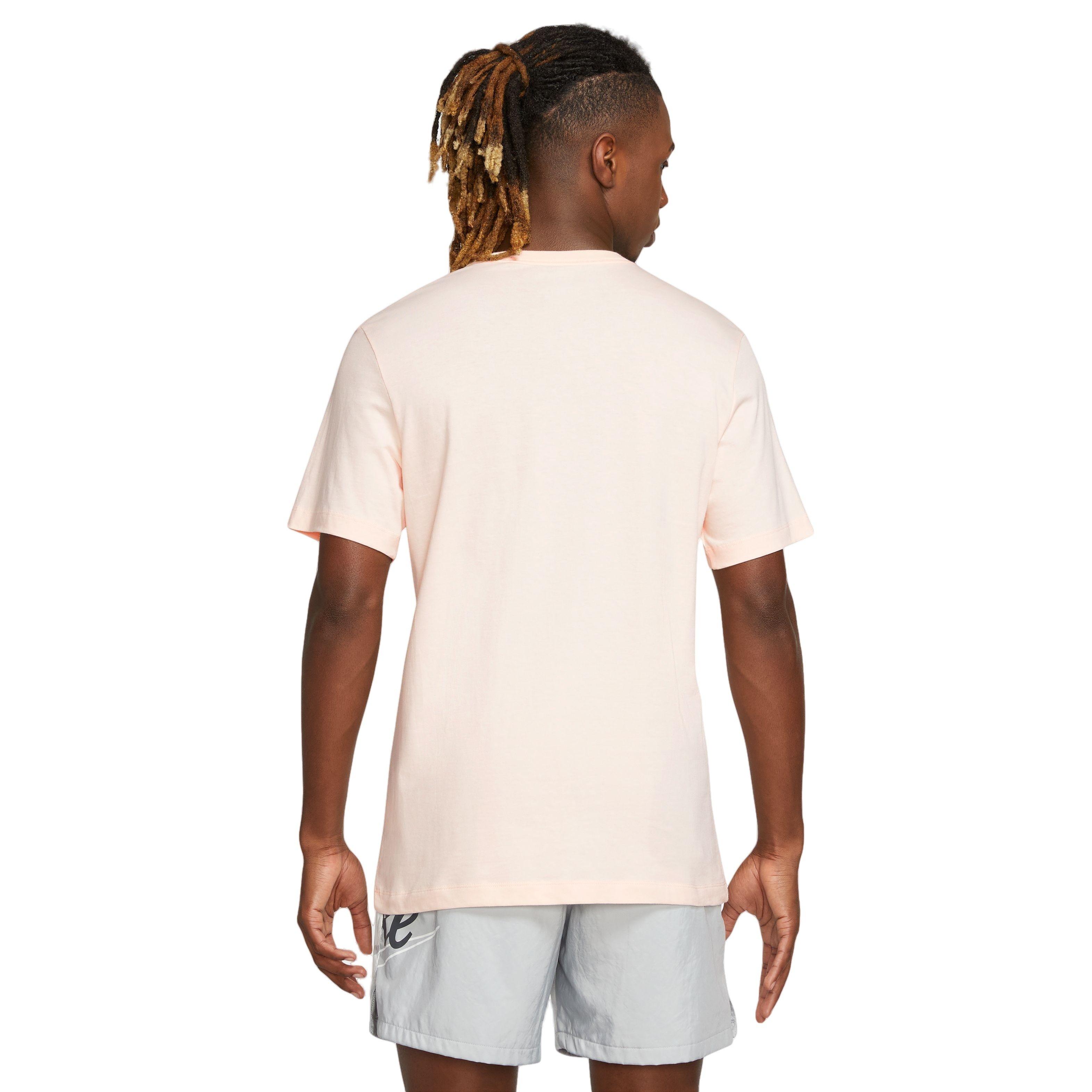 Nike Men's Sportswear Tee-Lt Pink - LT PINK Thumbnail View 2