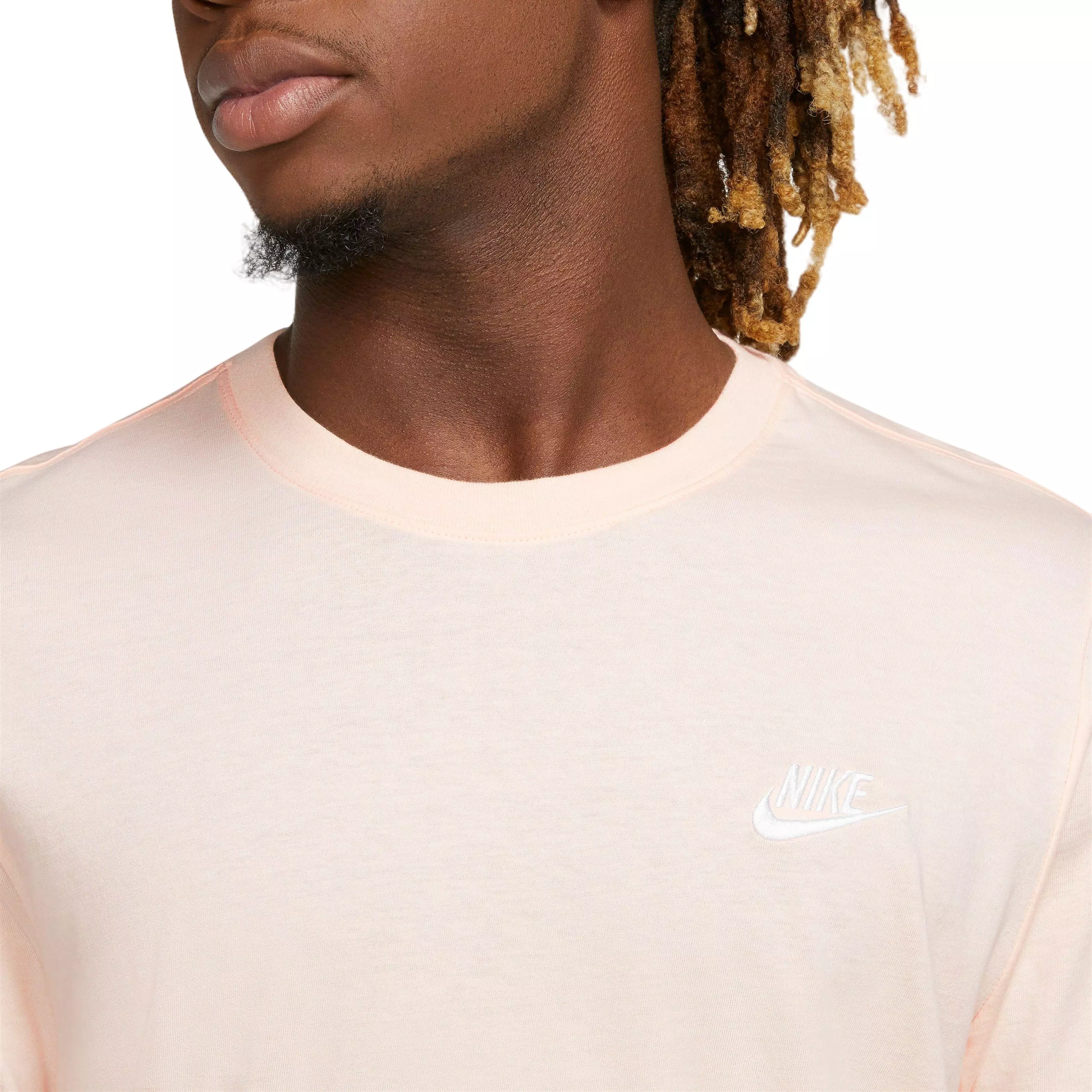 Nike Men's Sportswear Tee-Lt Pink - LT PINK