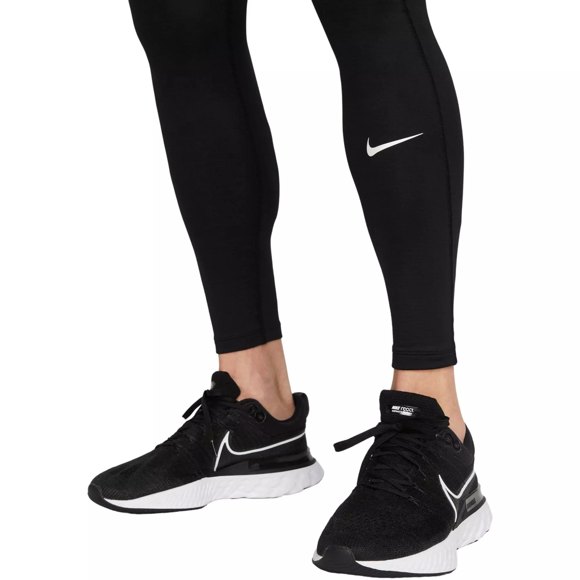 Nike Pro Warm Compression Leggings - Black - BLACK