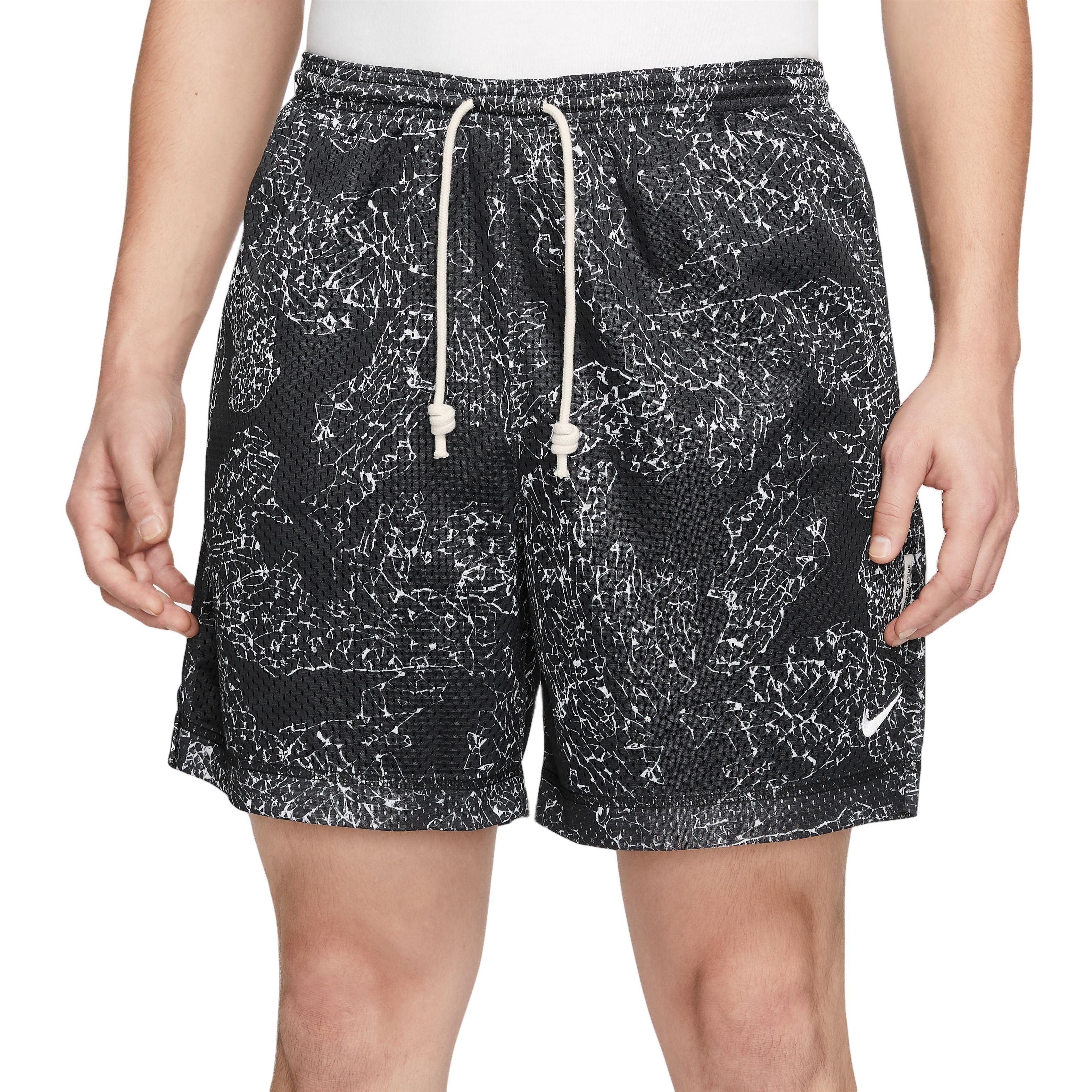 Nike Men's Dri-FIT Standard Issue 6" Reversible Basketball Shorts - BLACK Thumbnail View 1