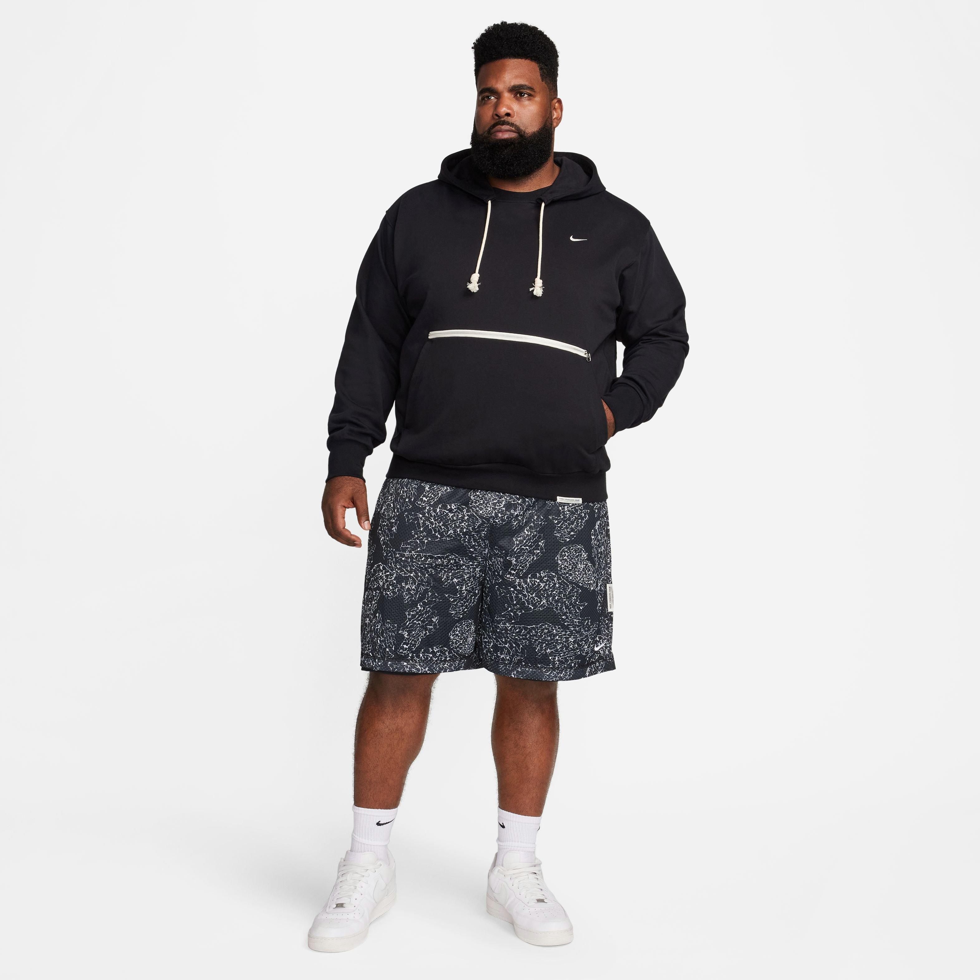 Nike Men's Dri-FIT Standard Issue 6" Reversible Basketball Shorts - BLACK Thumbnail View 7