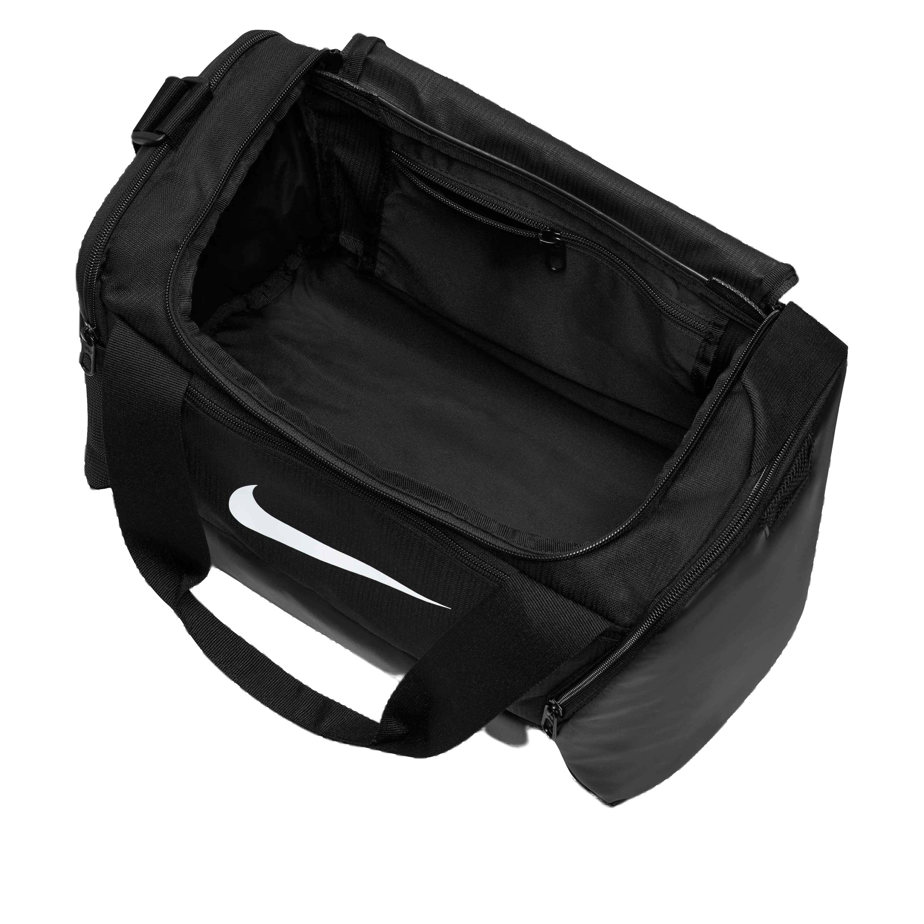 Nike Brasilla 9.5 Extra Small Training Duffel Bag-Black/White