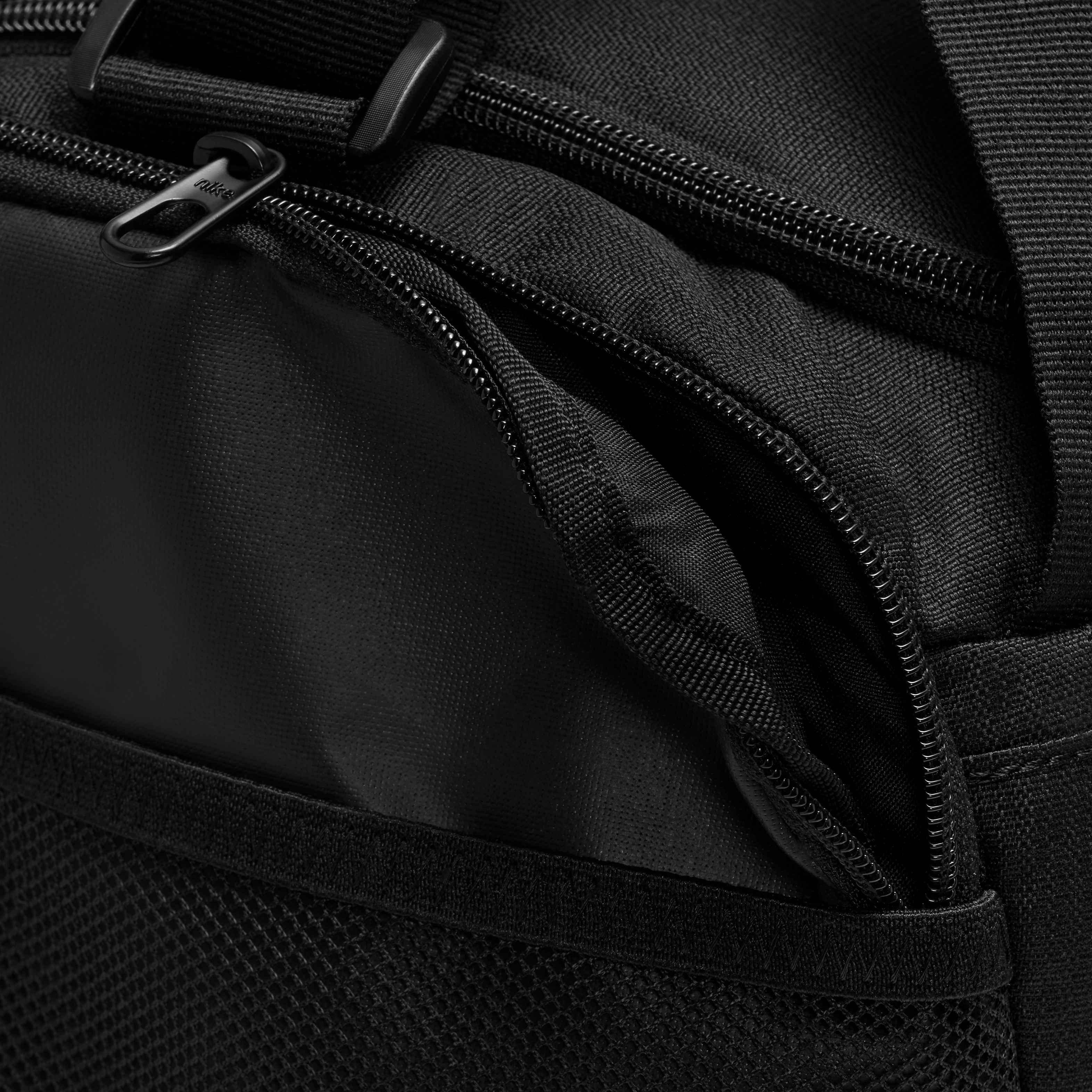 Nike Brasilla 9.5 Extra Small Training Duffel Bag-Black/White