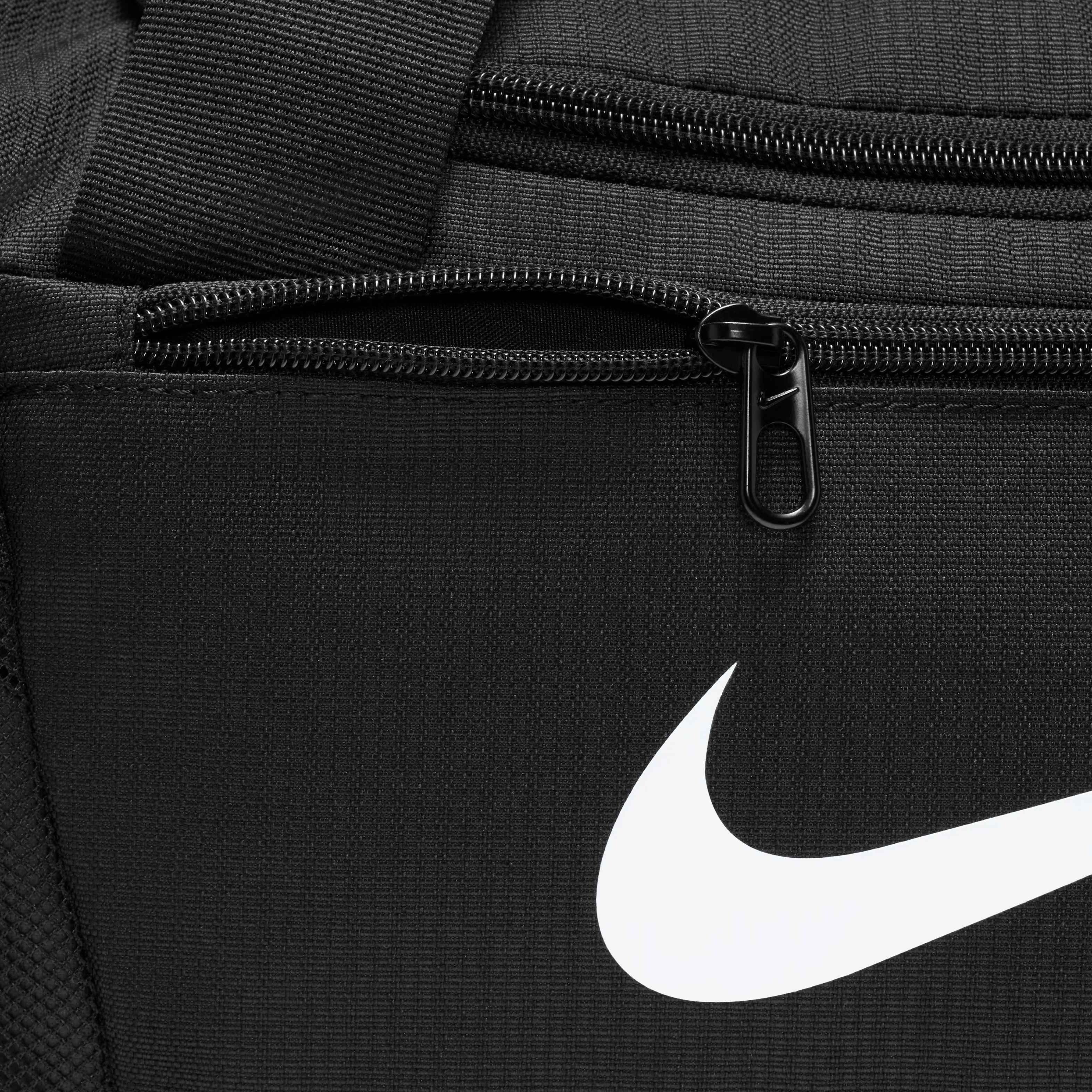 Nike Brasilla 9.5 Extra Small Training Duffel Bag-Black/White