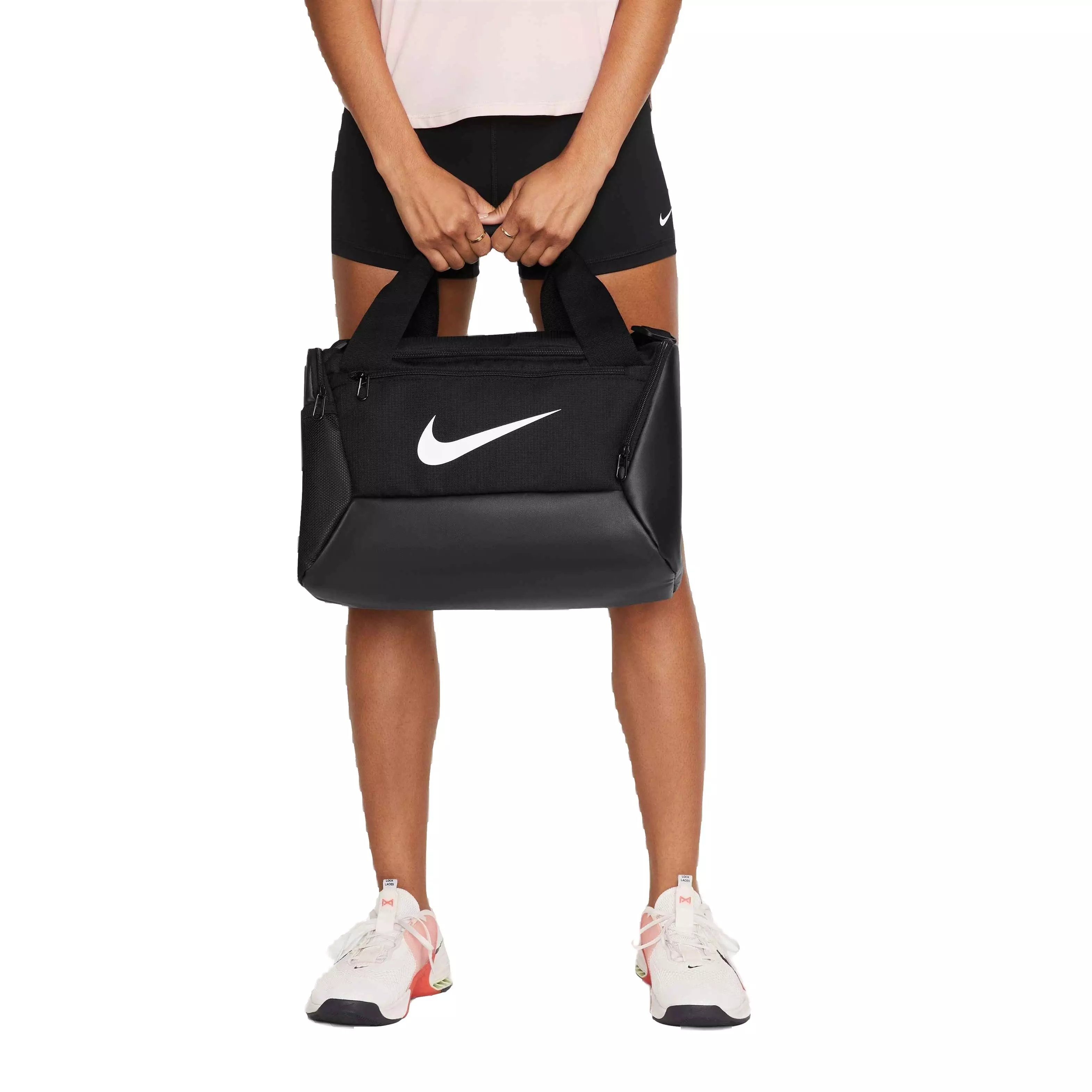 Nike Brasilla 9.5 Training Duffel Bag Extra Small - Black - BLACK/WHITE