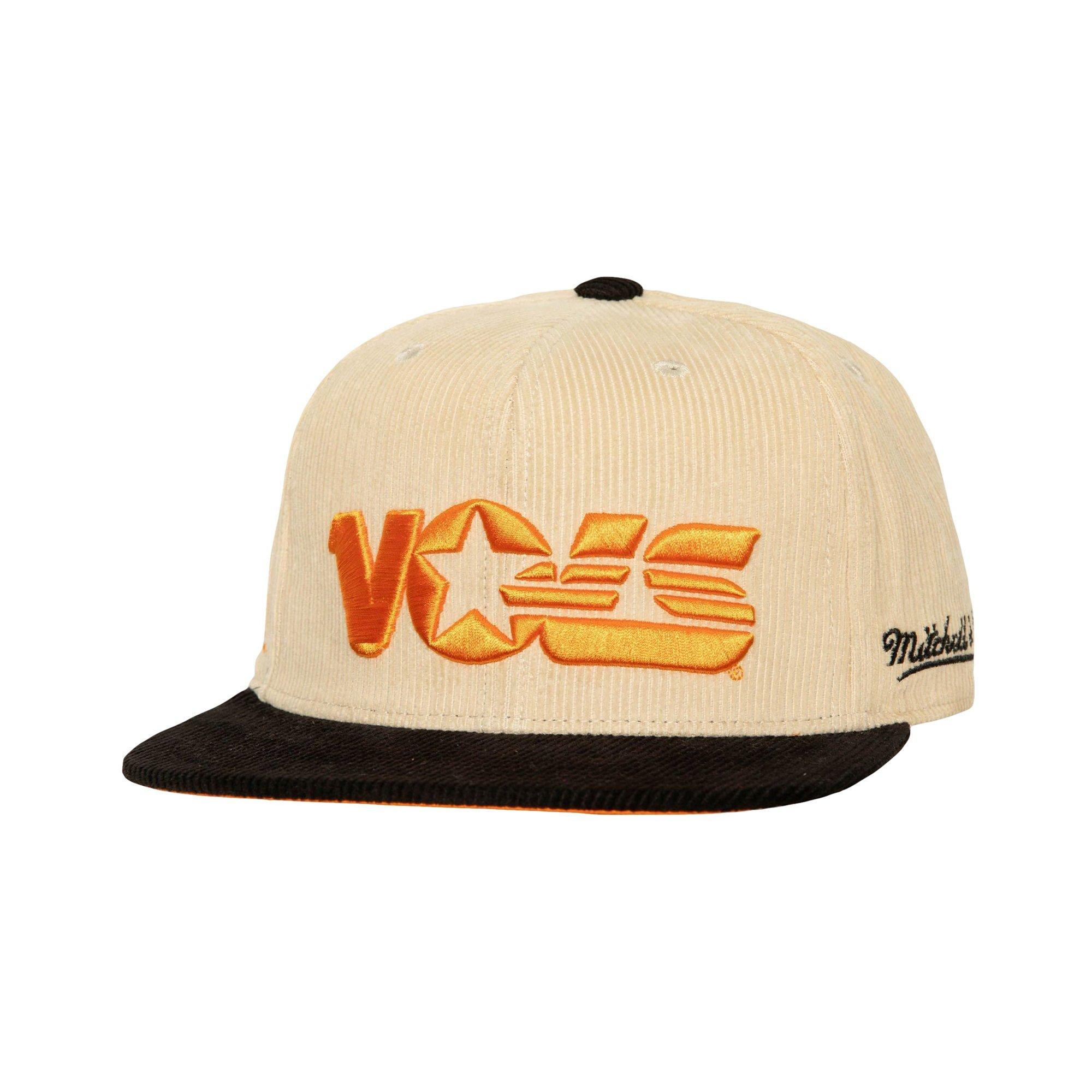 Mitchell & Ness Tennessee Volunteers 2-Tone Corduroy Fitted-Off-White - OFF-WHITE