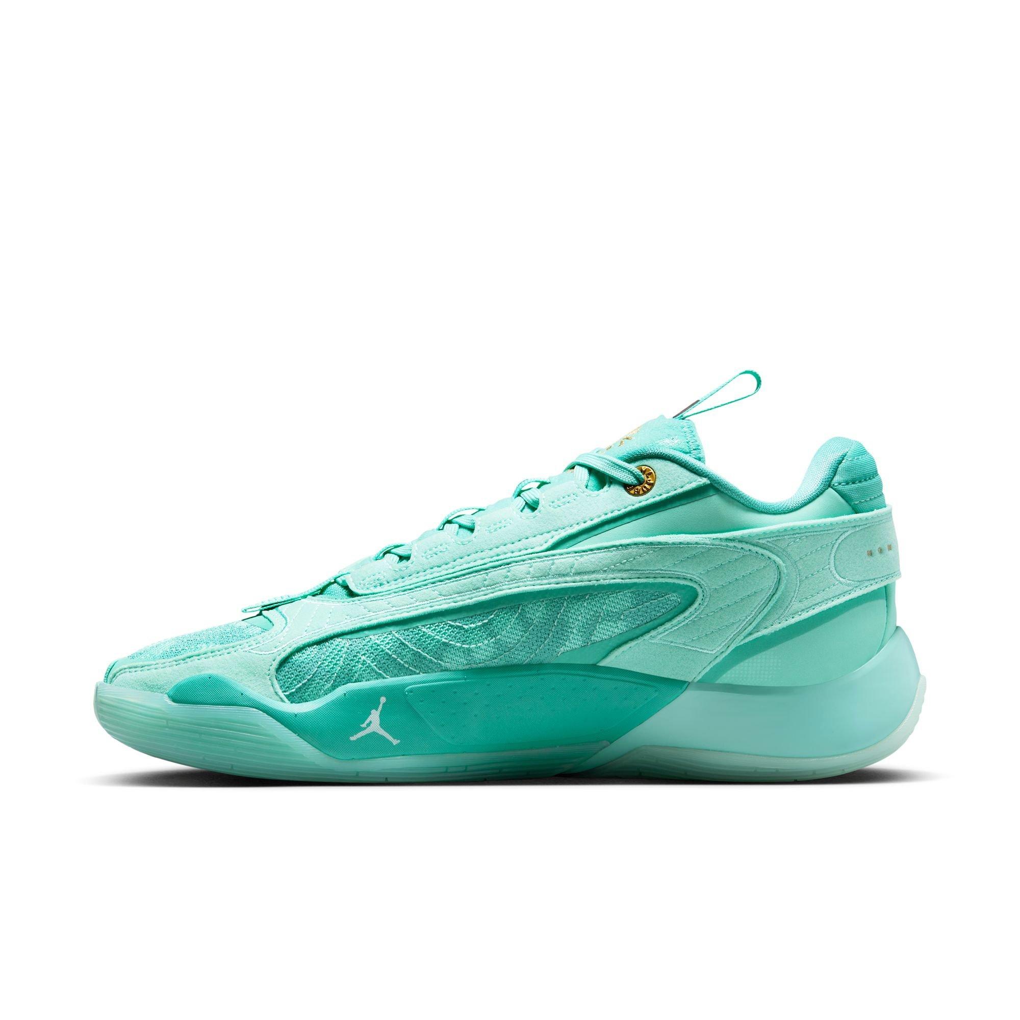 Jordan Luka 2 "Tropical Twist" Men's Basketball Shoe - TROPICAL TWIST/METALLIC GOLD/WASHED TEAL Thumbnail View 8