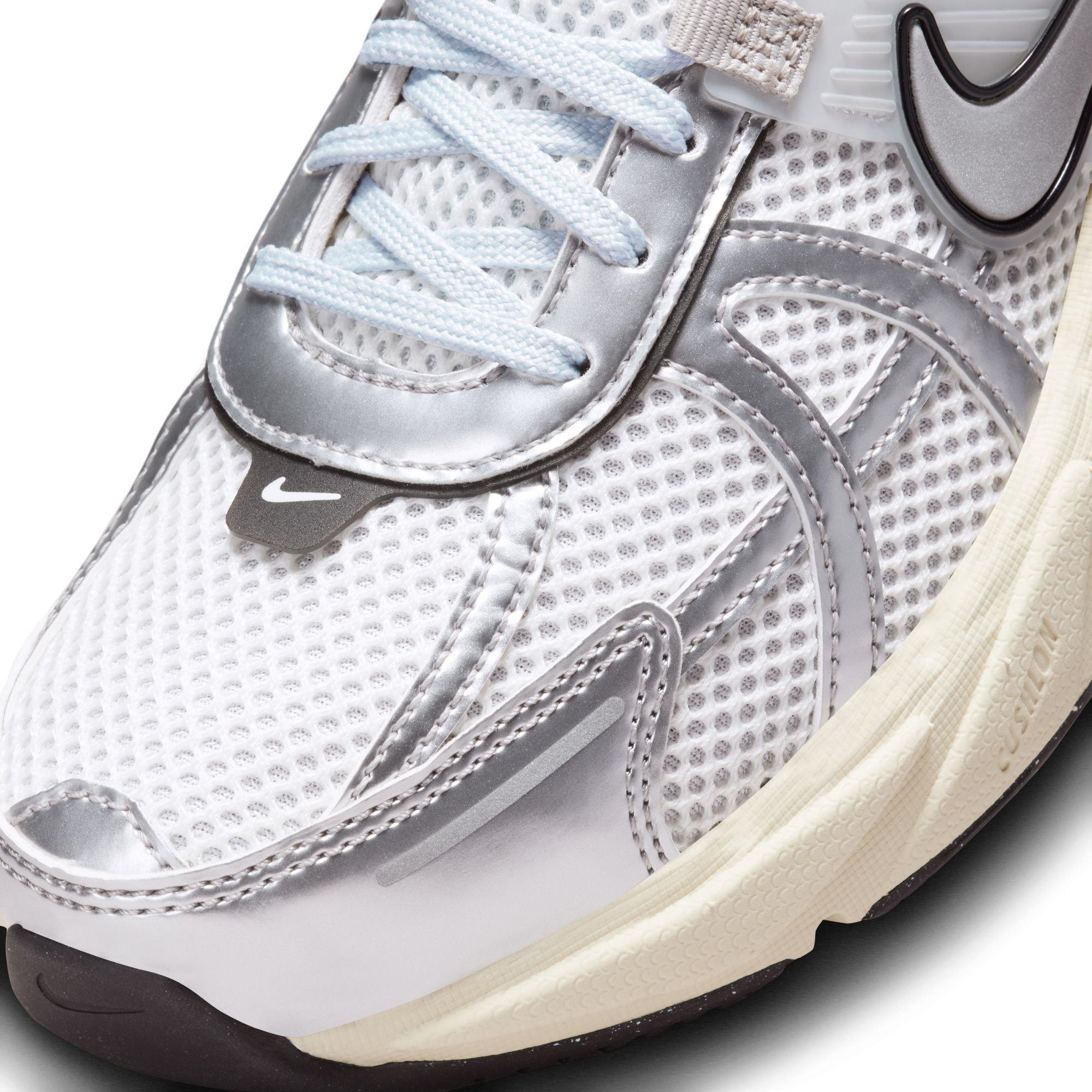 Nike V2K Run "Summit White/Metallic Silver" Women's Running Shoe - SUMMIT WHITE/METALLIC SILVER Thumbnail View 4