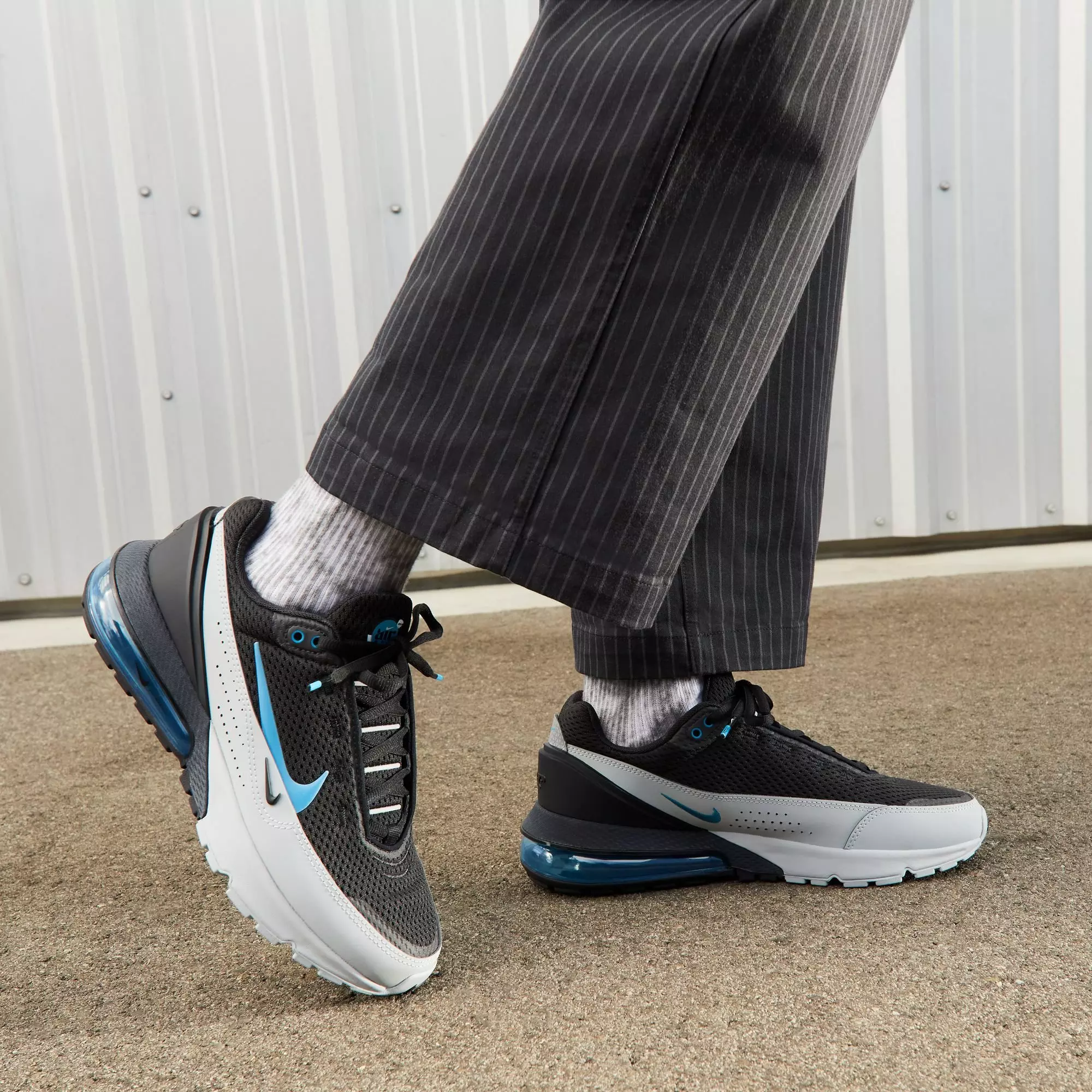 Nike Air Max Pulse "Black/Laser Blue/Smoke Grey" Men's Shoe - BLACK/LASER BLUE/SMOKE GREY