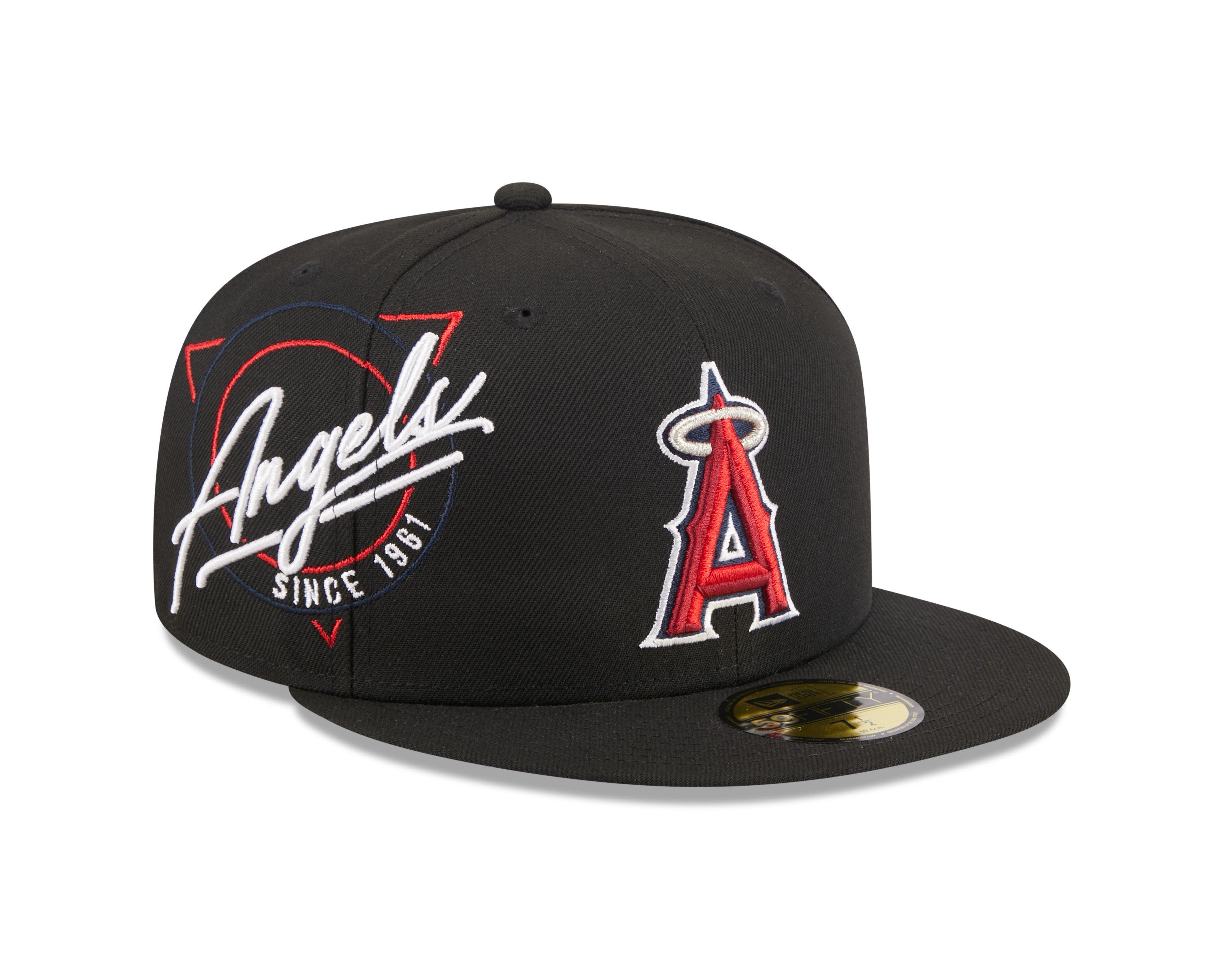 New Era Los Angeles Angels 59FIFTY Neon Fitted Hat - Hibbett