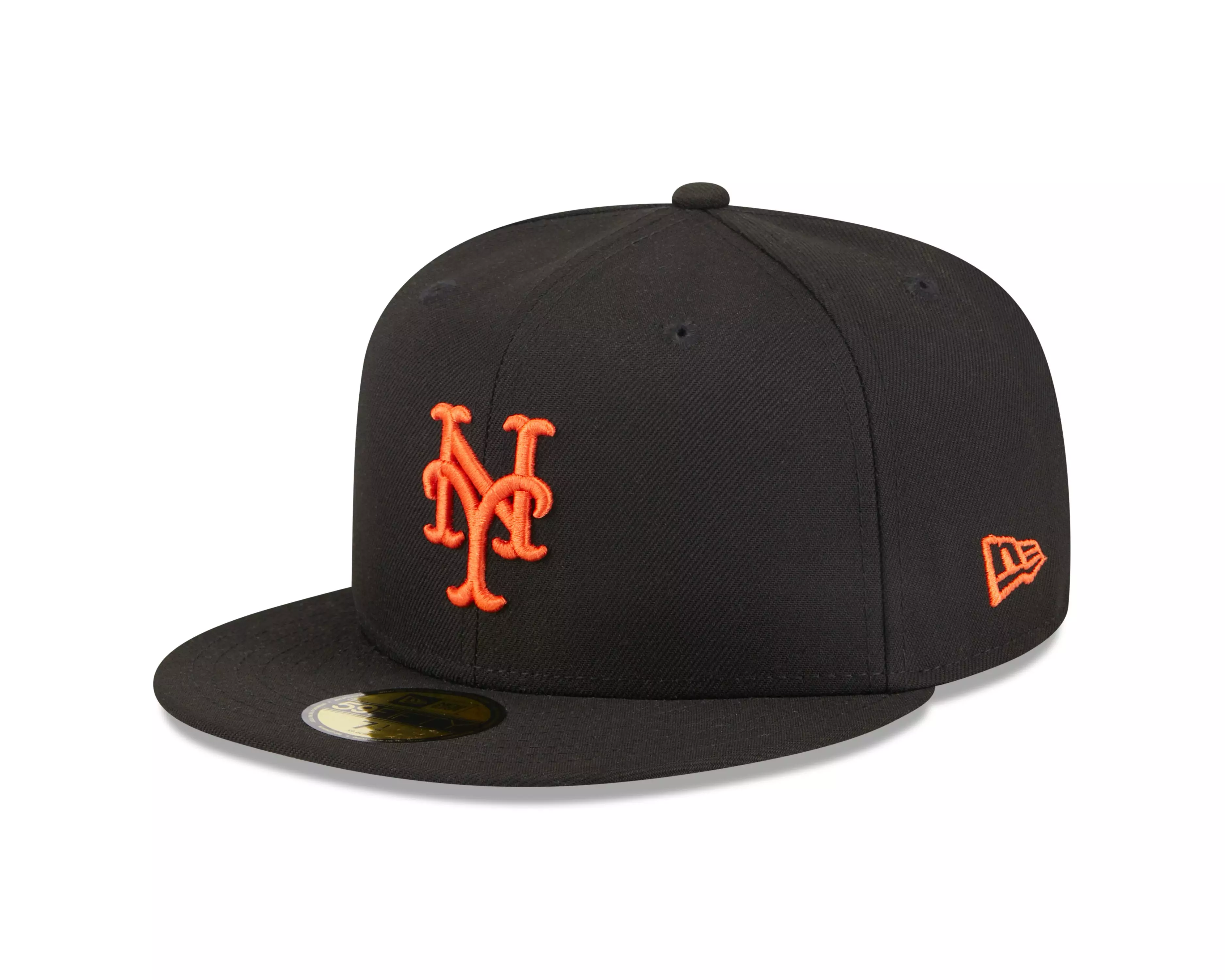 New Era New York Mets 59FIFTY Neon Fitted Hat - BLACK