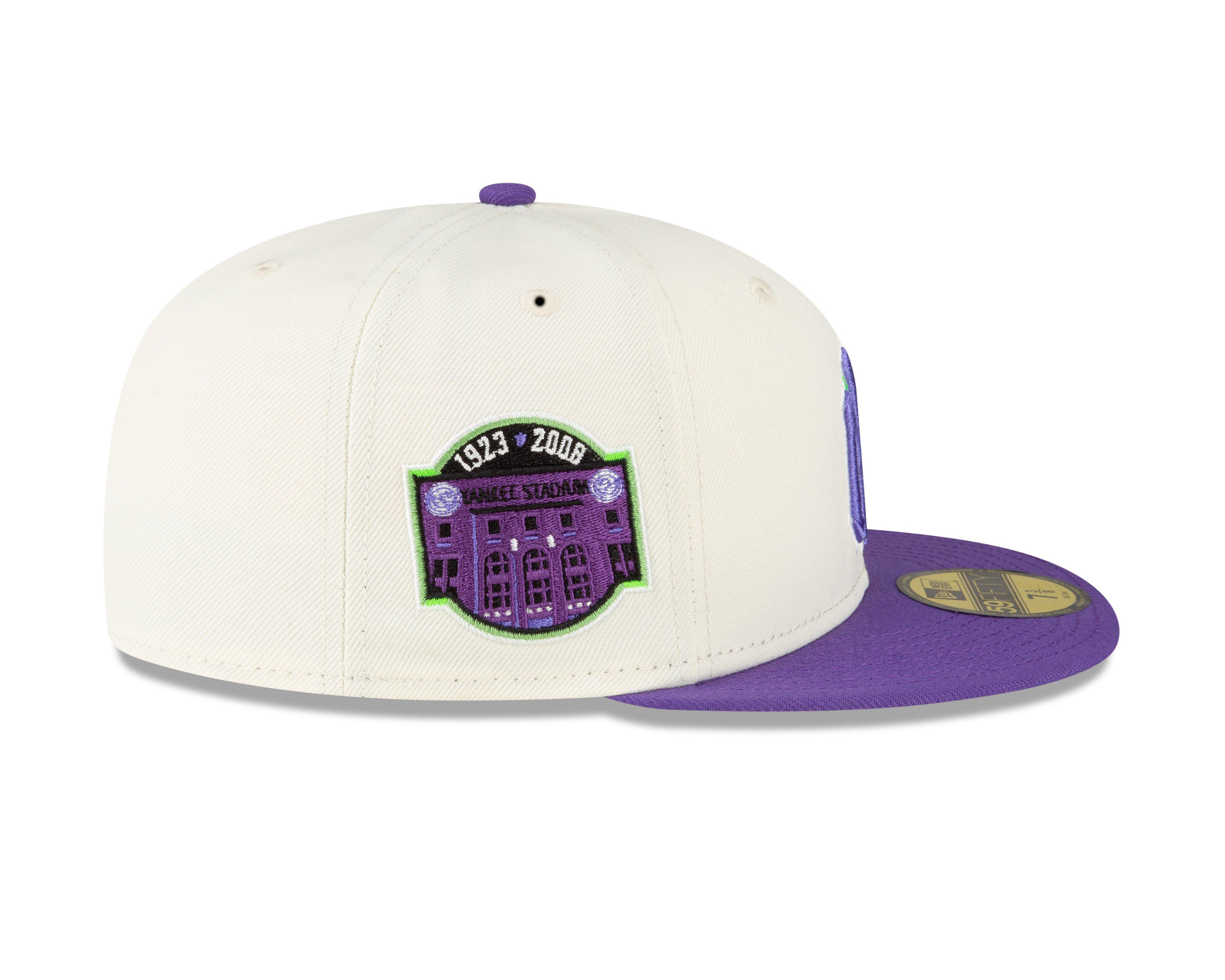 New Era Men's LSU Tigers Purple 59FIFTY Fitted Hat, Size 7 1/2