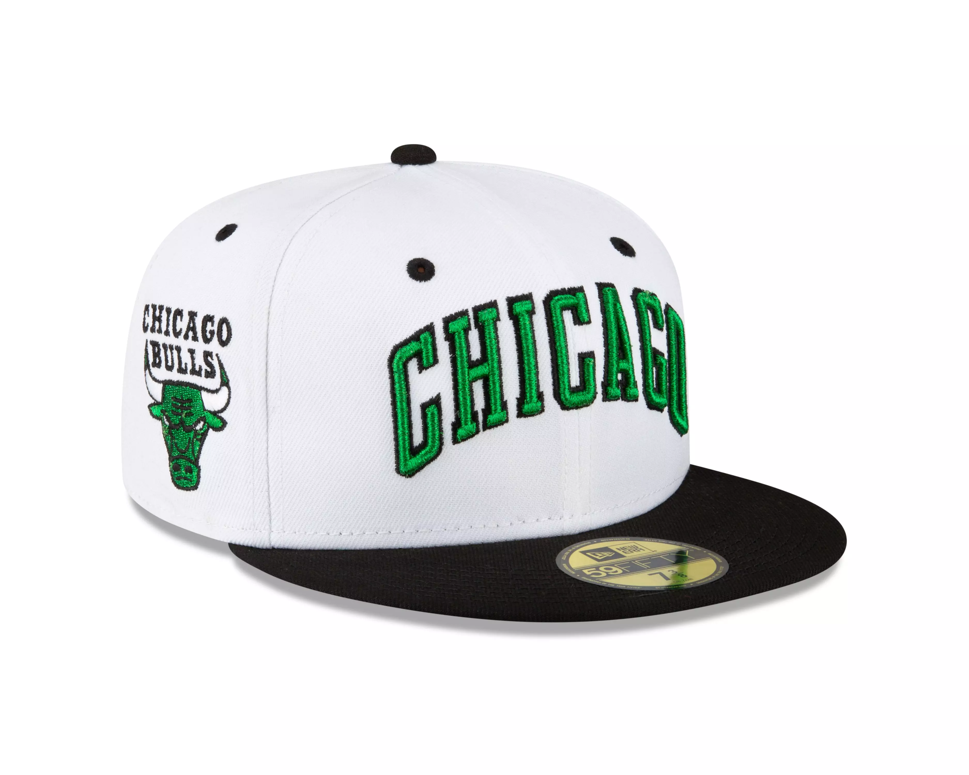 New Era Chicago Bulls 59FIFTY Lucky Duck Fitted Hat - WHITE