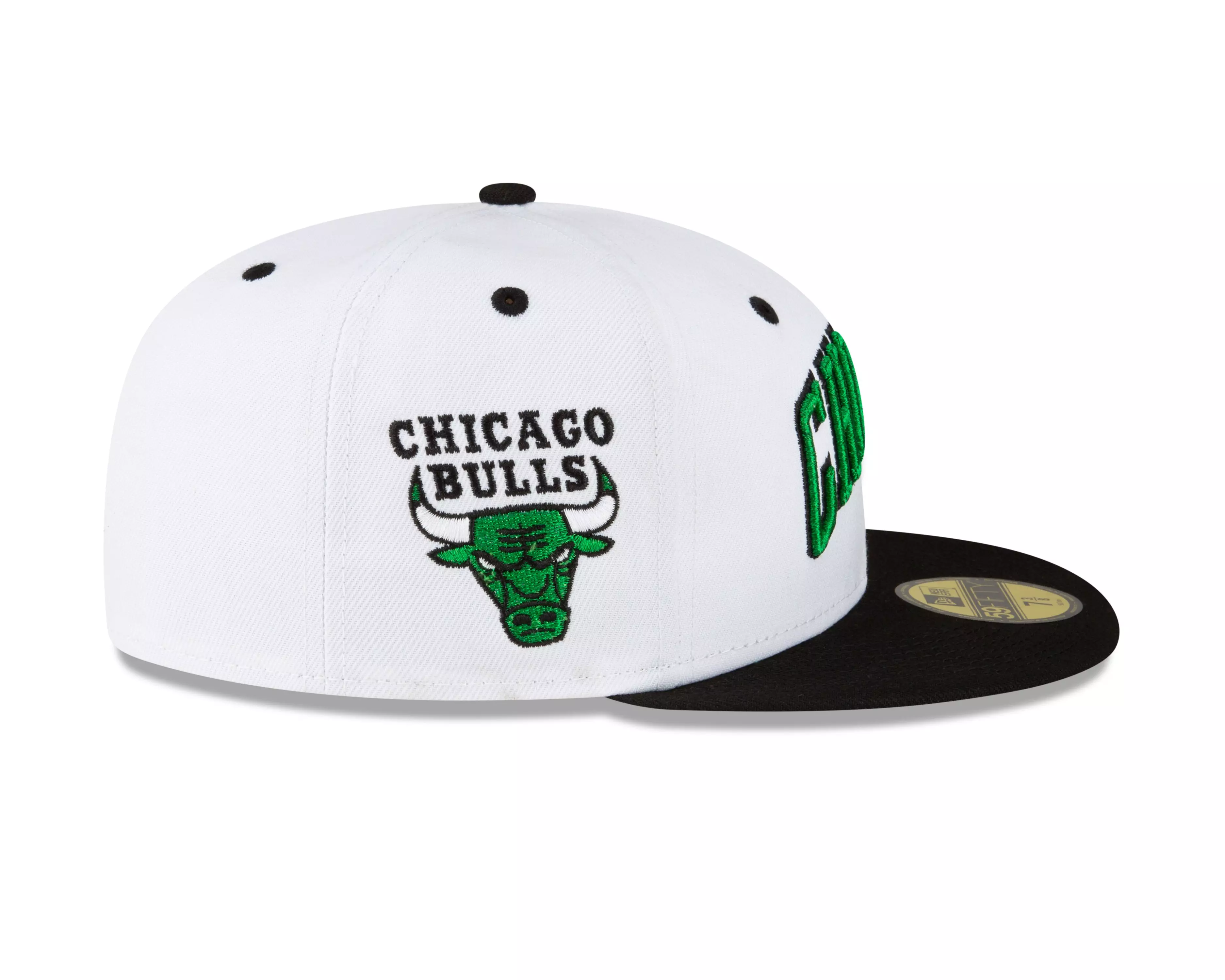 New Era Chicago Bulls 59FIFTY Lucky Duck Fitted Hat - WHITE