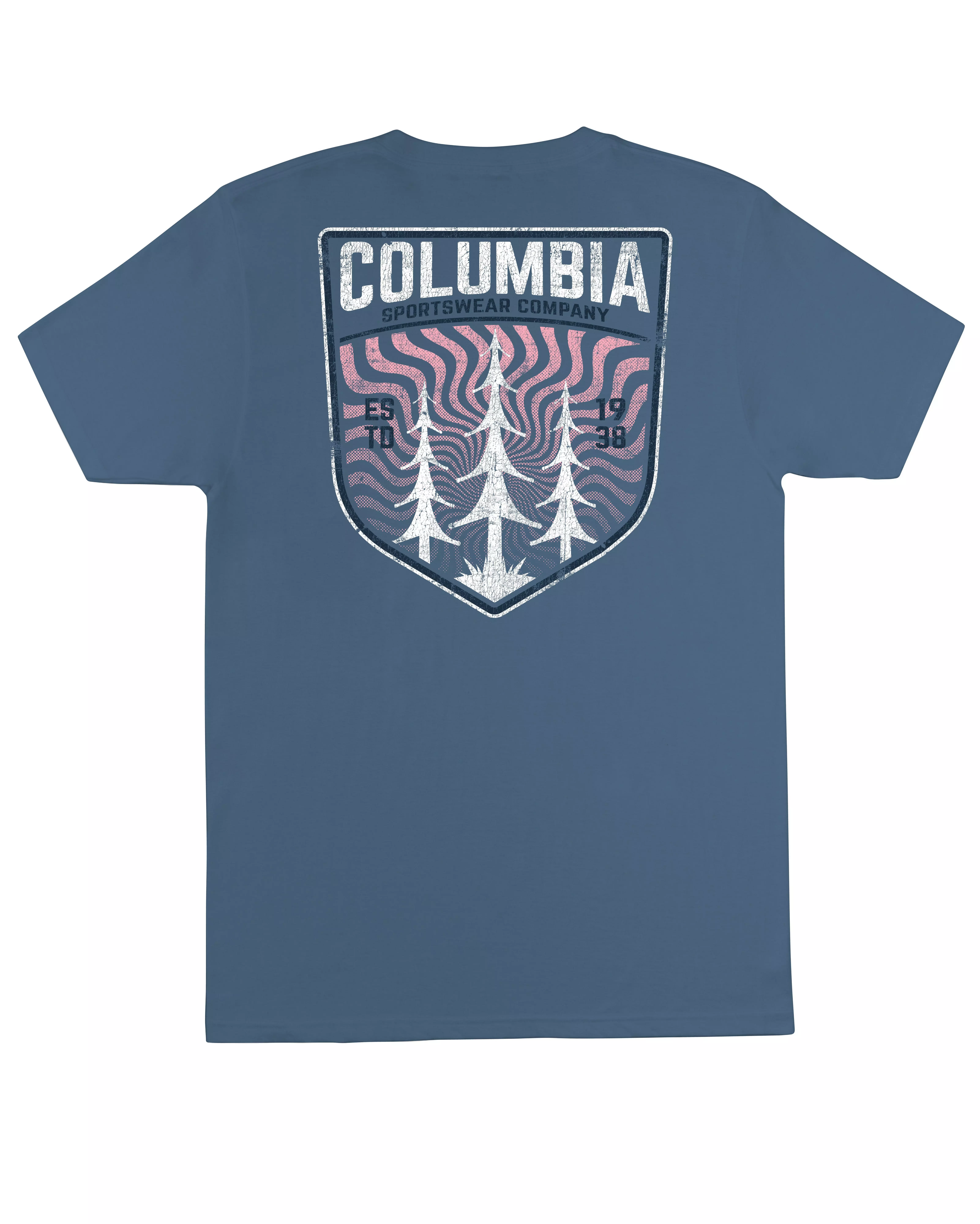 Columbia Men's Trippy Tee - Steel - GREY