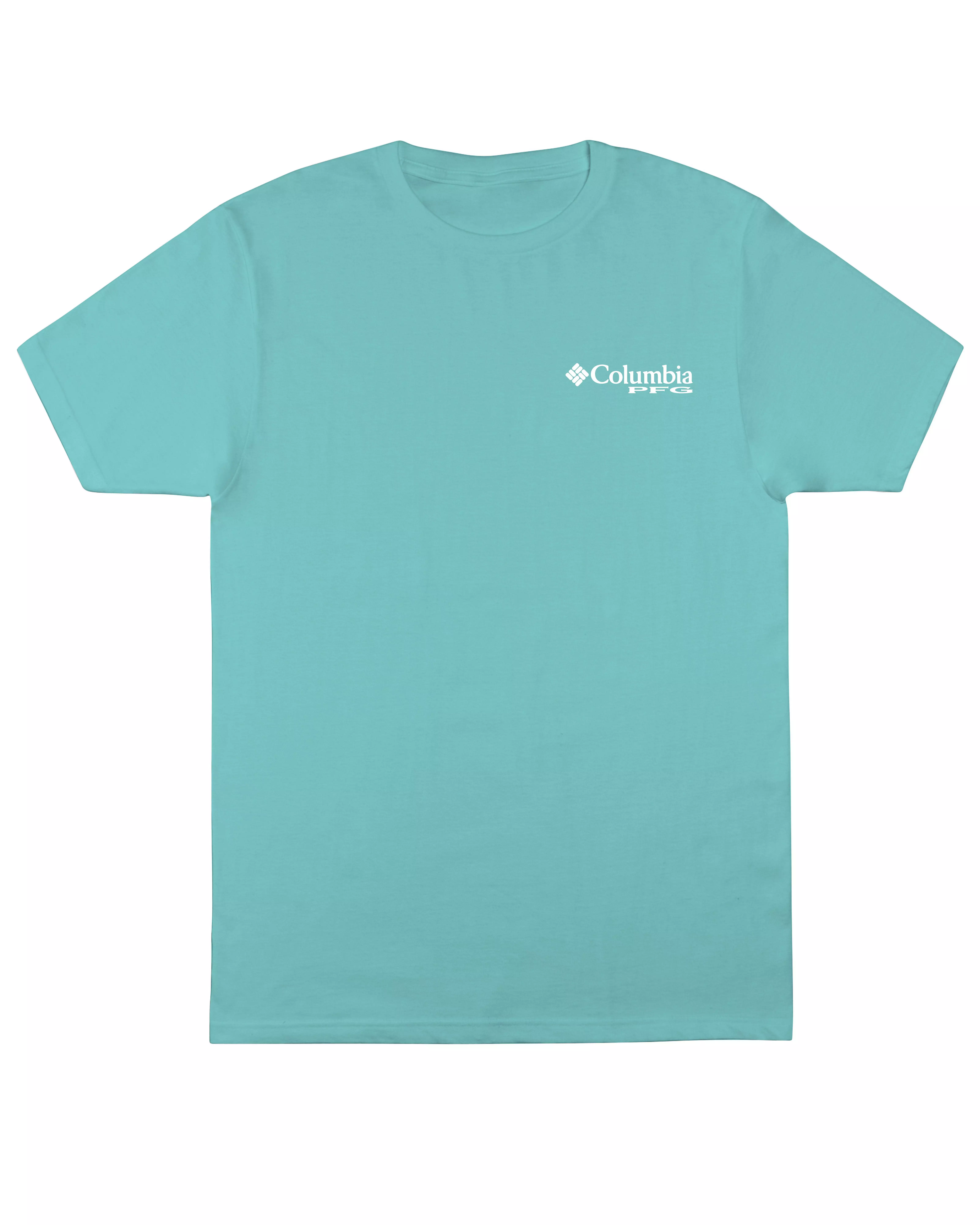 Columbia Men's PFG Gulf Stream Tee - LT BLUE