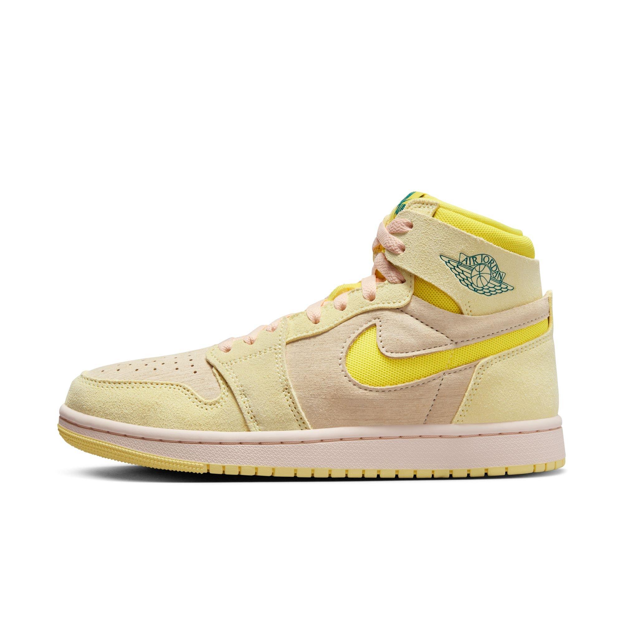 Jordan 1 Zoom CMFT 2 "Citron Tint/Dynamic Yellow/Muslin" Women's Shoe - CITRON TINT/DYNAMIC YELLOW/MUSLIN Thumbnail View 6