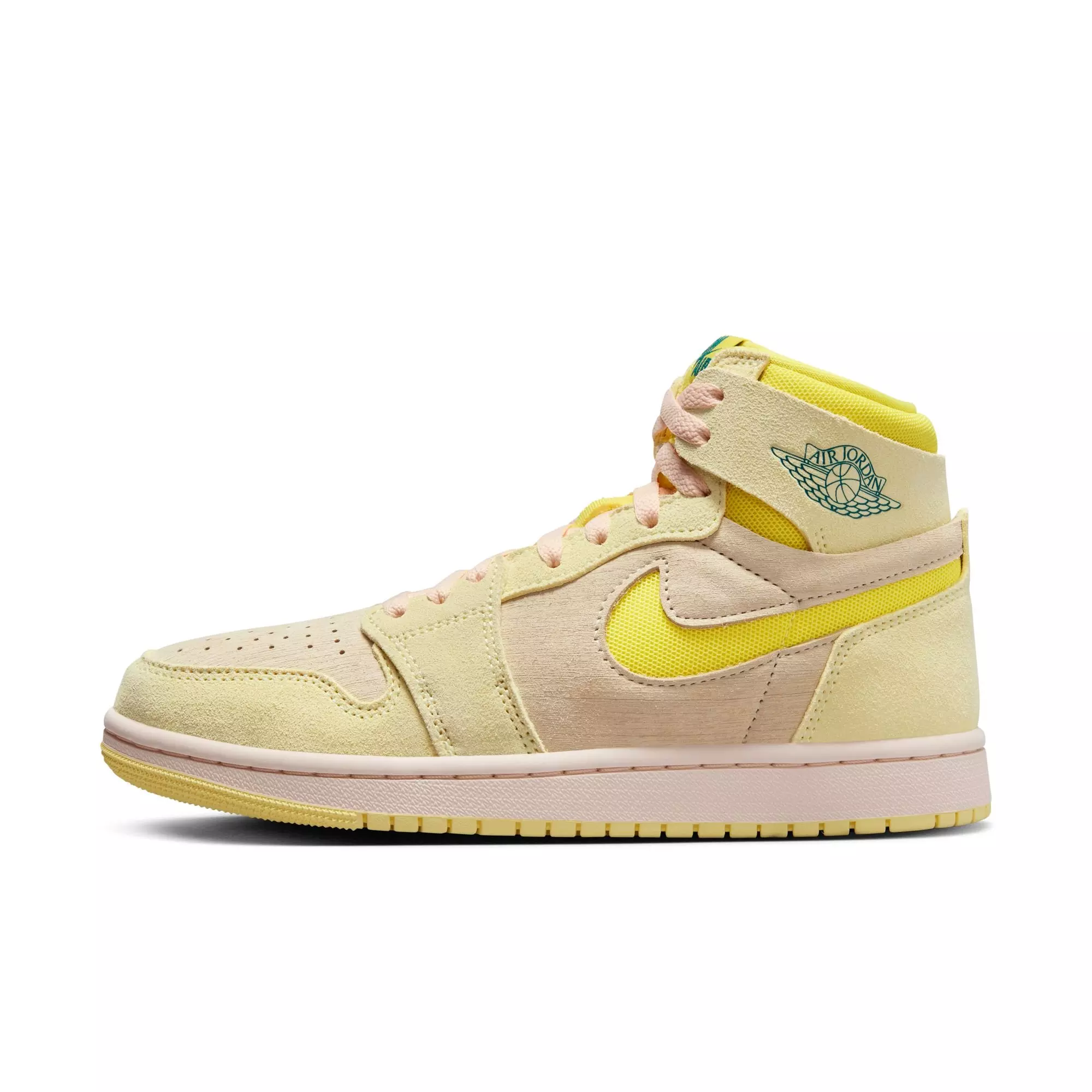 Jordan 1 Zoom CMFT 2 "Citron Tint/Dynamic Yellow/Muslin" Women's Shoe - CITRON TINT/DYNAMIC YELLOW/MUSLIN