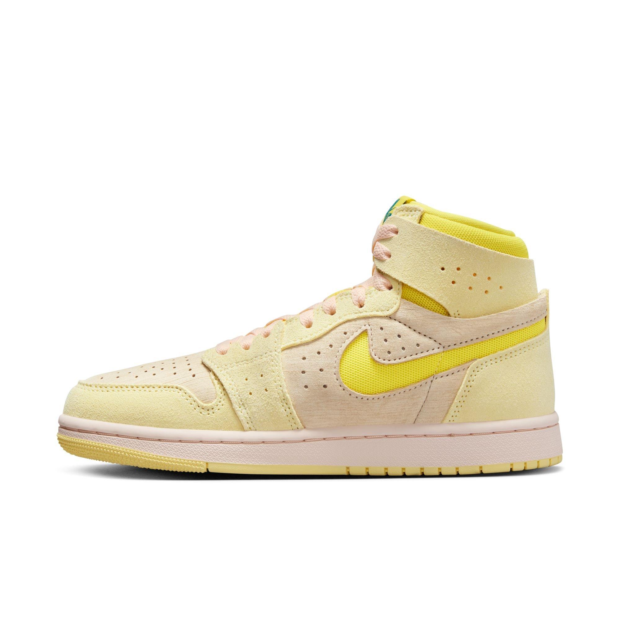Jordan 1 Zoom CMFT 2 "Citron Tint/Dynamic Yellow/Muslin" Women's Shoe - CITRON TINT/DYNAMIC YELLOW/MUSLIN Thumbnail View 7
