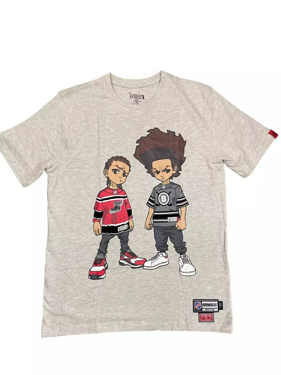 Virtual Threads Men's Boondocks Jersey Duo Tee - CREAM