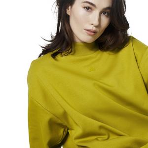 adidas Unisex Basketball Crew Sweatshirt - Pulse Olive