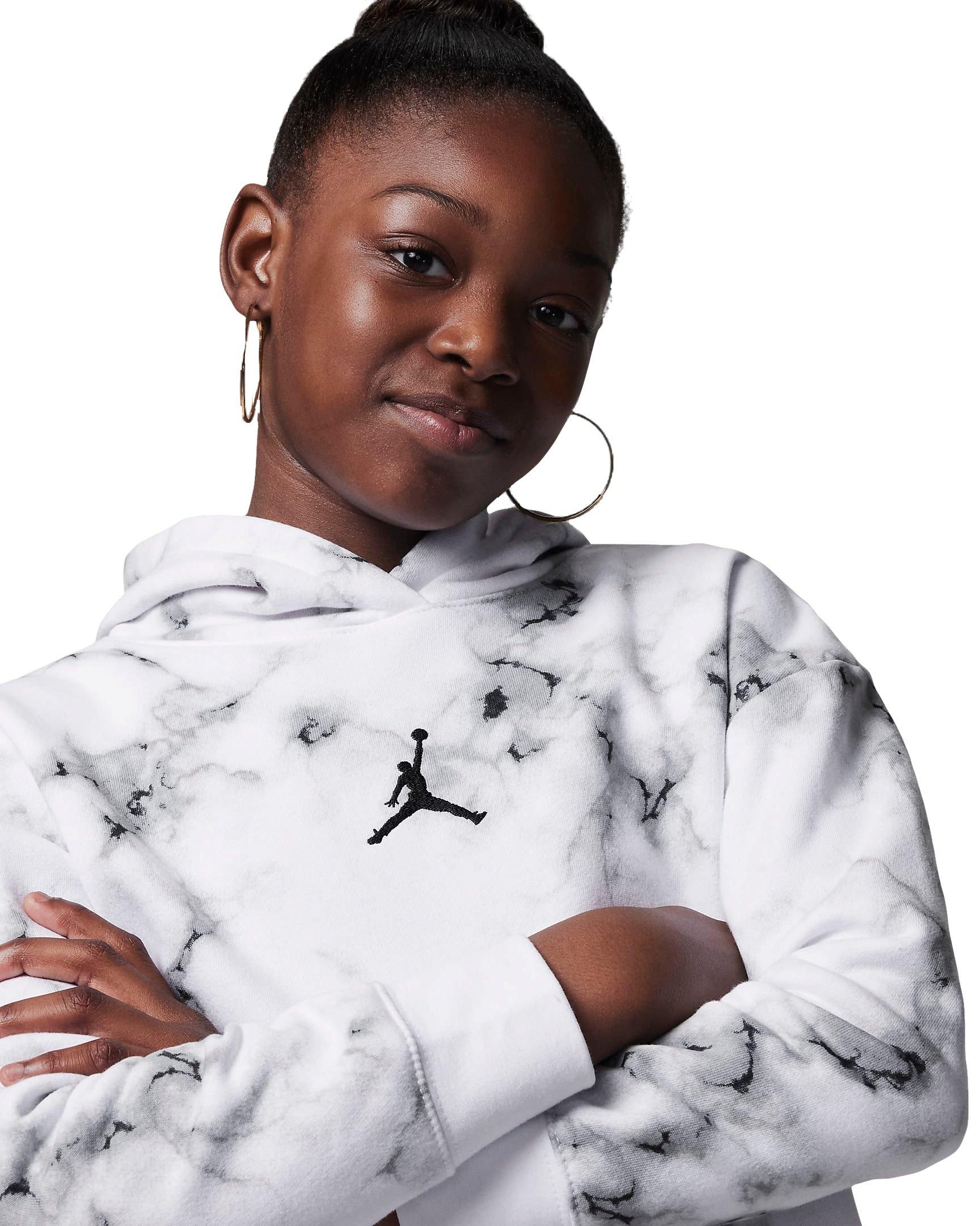 Jordan Essentials Printed Big Girls' Hoodie